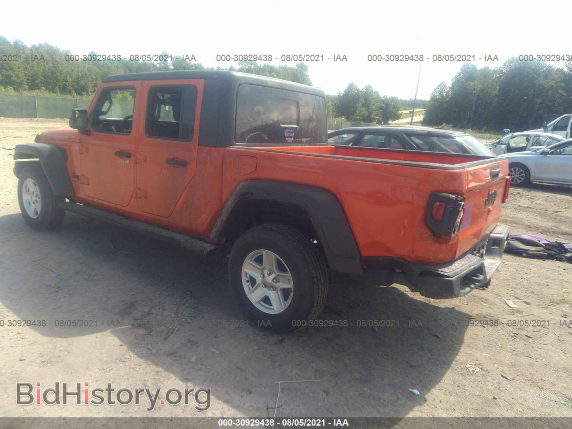 2020 JEEP GLADIATOR - VIN: 1C6HJTAG8LL147982 - Фото 3