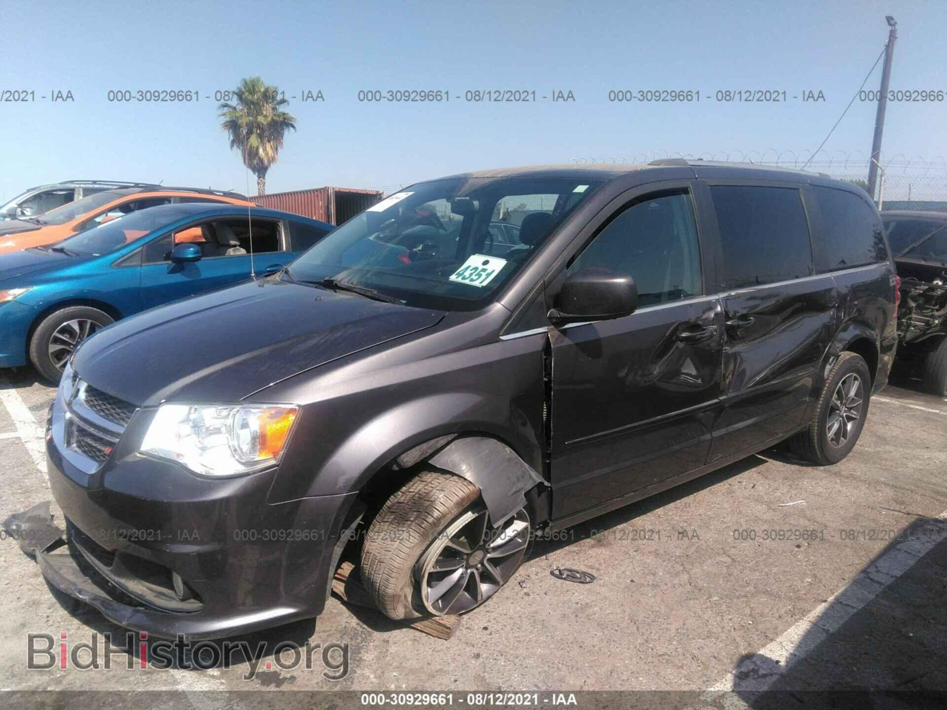 2017 DODGE GRAND CARAVAN - VIN: 2C4RDGCG1HR714749 - Фото 2