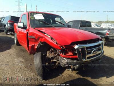 2011 Ford RANGER XLT/Sport, красный — VIN 1FTKR4EE5BPA20376, IAAI