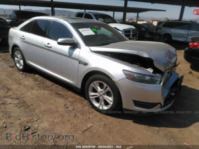 2014 Ford TAURUS SEL, silver — VIN 1FAHP2E80EG108700, IAAI