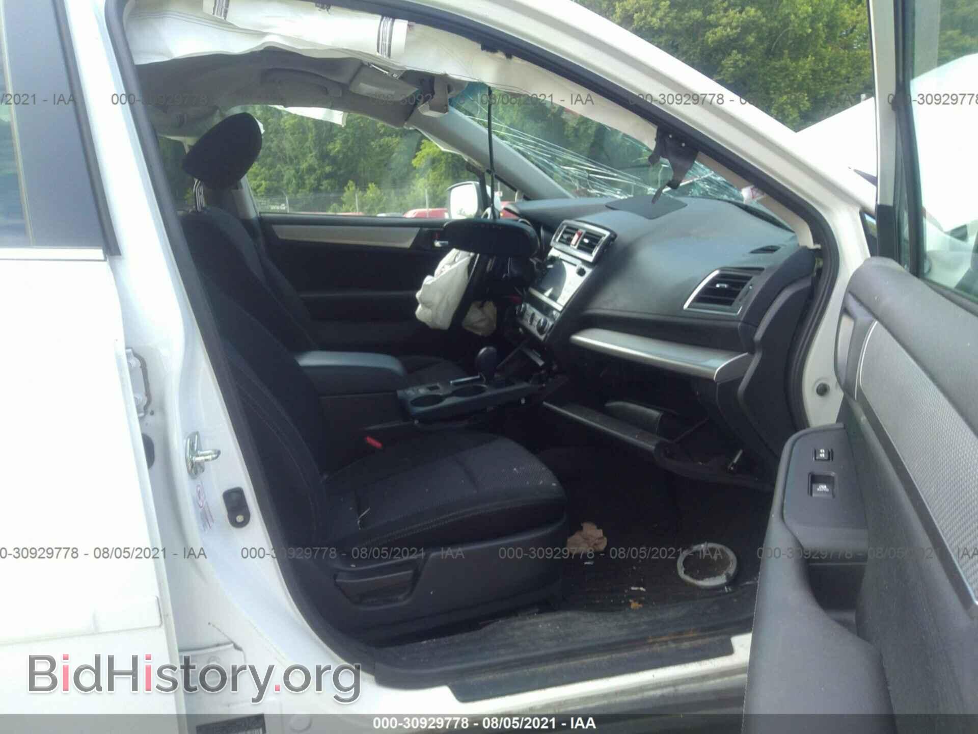 2016 SUBARU OUTBACK - VIN: 4S4BSADC8G3243461 - Фото 5