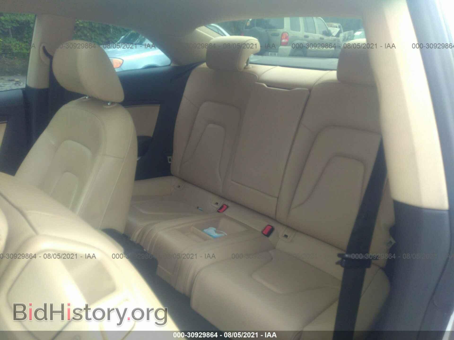 2013 AUDI A5 - VIN: WAULFAFR5DA026565 - Photo 8