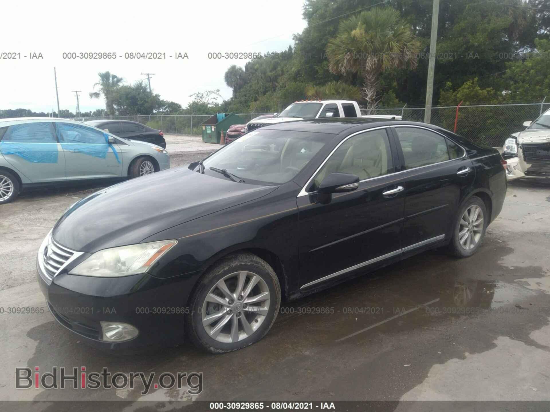 2012 LEXUS ES 350 - VIN: JTHBK1EG6C2509497 - Фото 2
