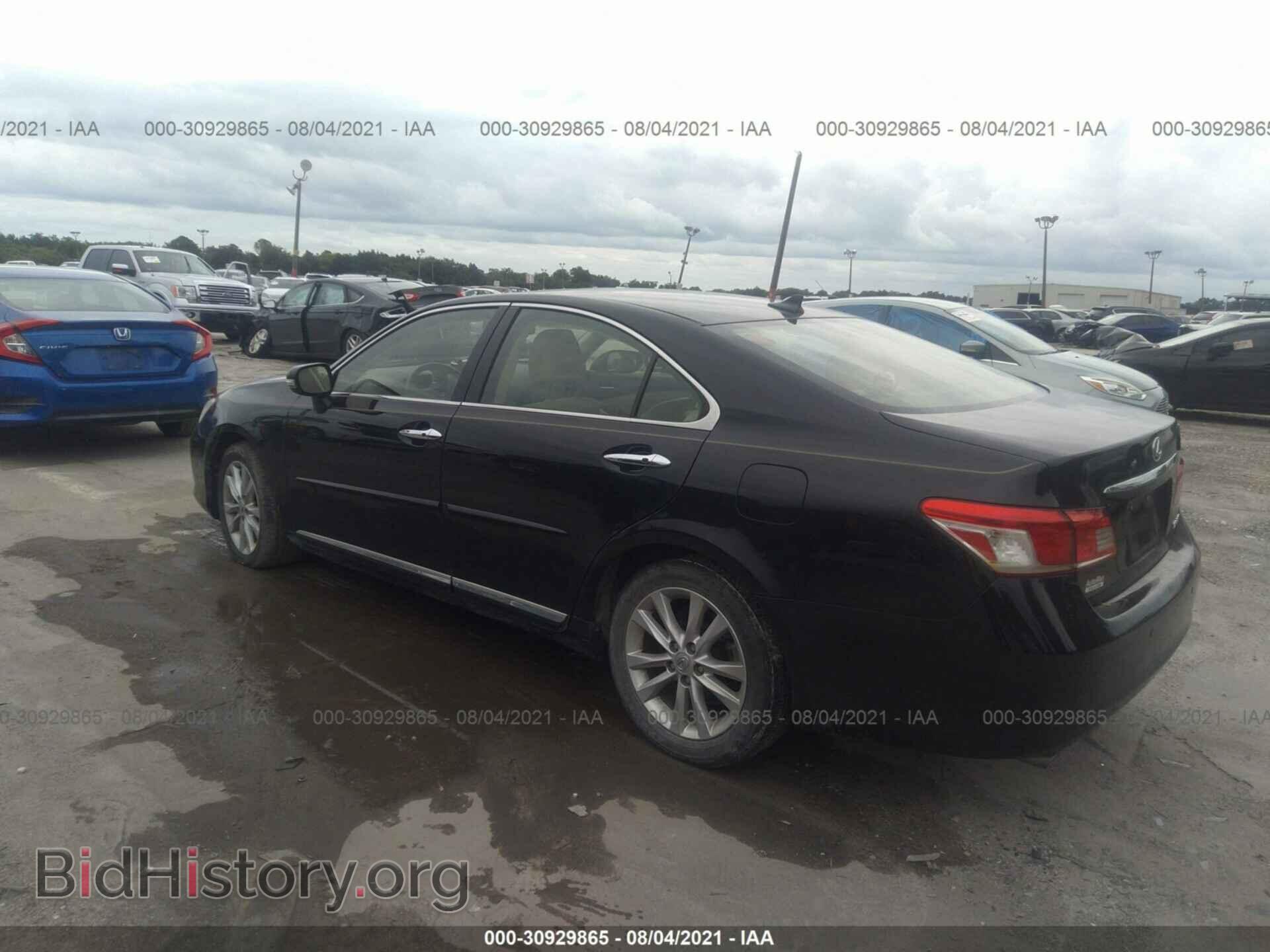 2012 LEXUS ES 350 - VIN: JTHBK1EG6C2509497 - Фото 3