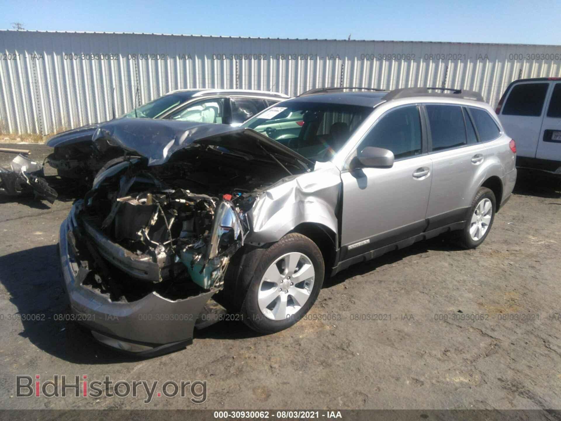 2011 SUBARU OUTBACK - VIN: 4S4BRBHC4B1321928 - Фото 2