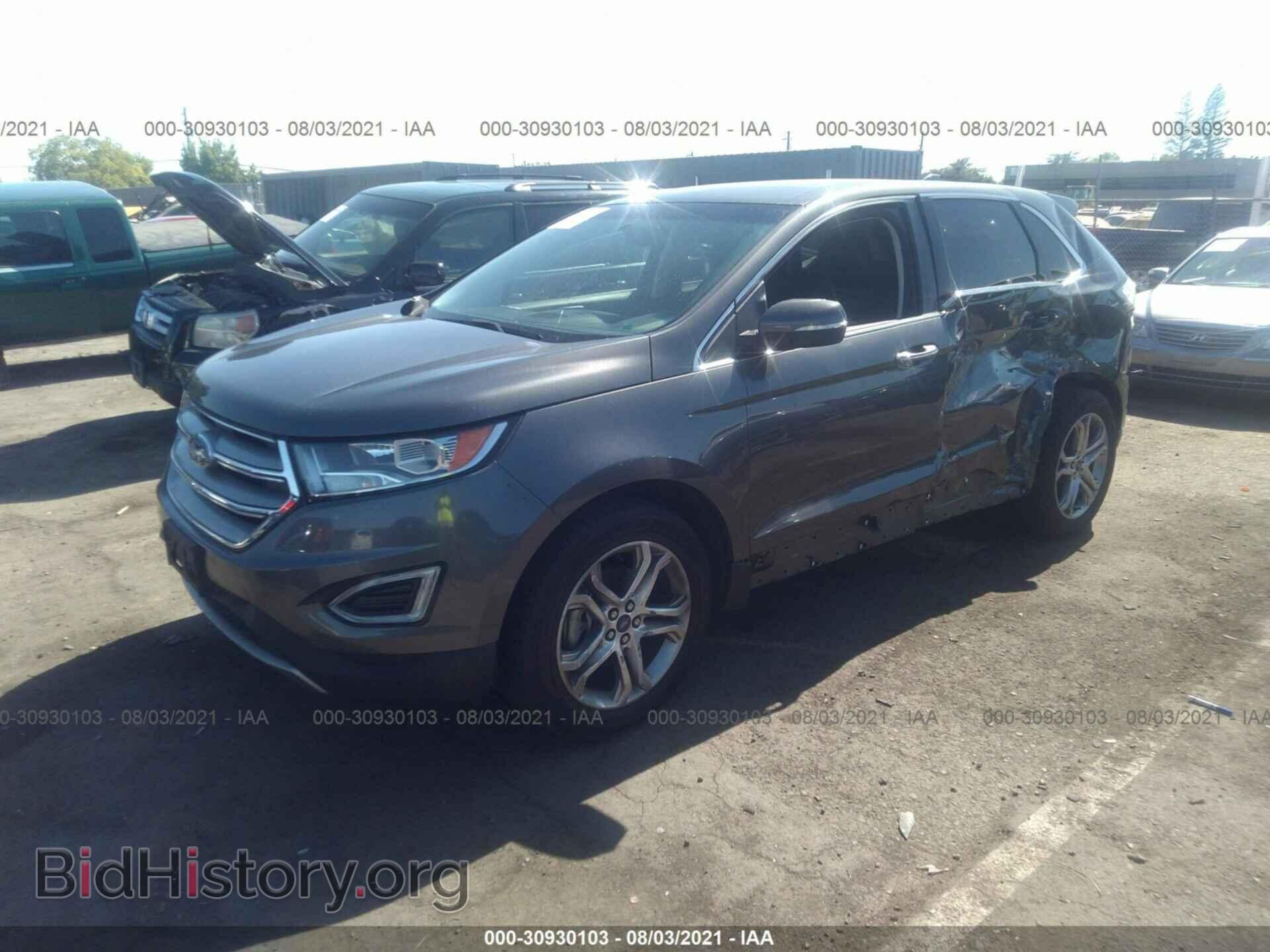 2017 FORD EDGE - VIN: 2FMPK3K94HBB21044 - Фото 2