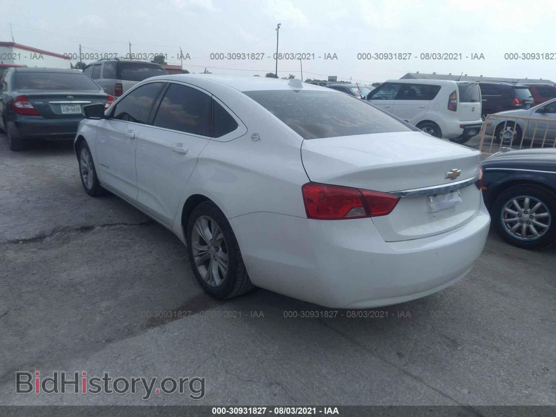 2014 CHEVROLET IMPALA - VIN: 1G1115SL4EU167752 - Фото 3
