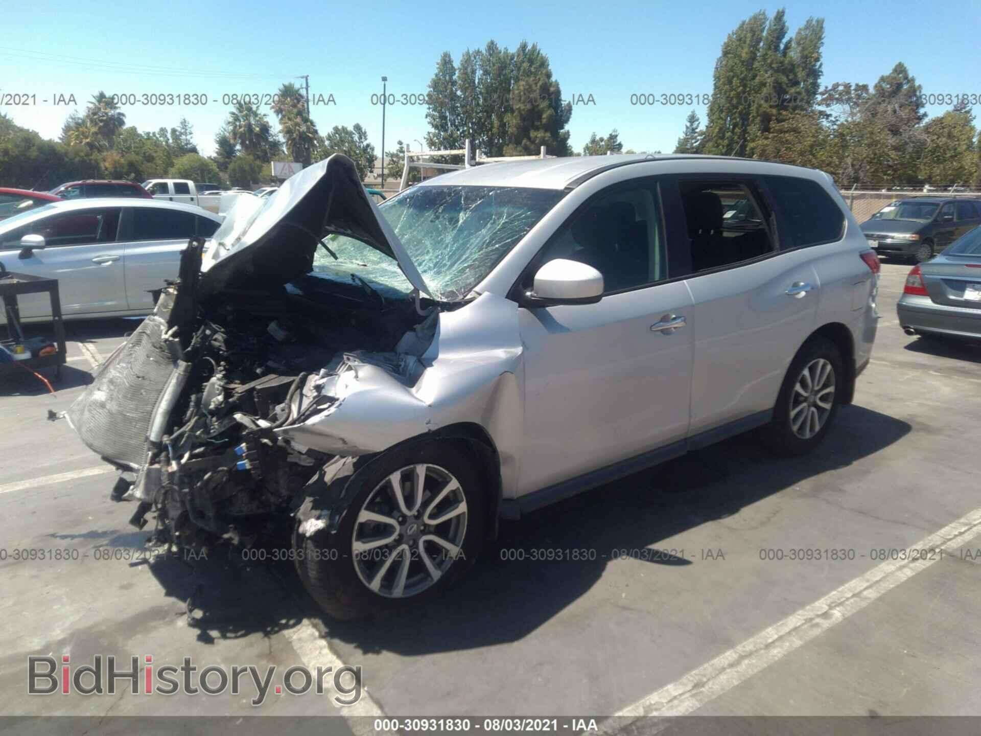 2014 NISSAN PATHFINDER - VIN: 5N1AR2MN8EC725357 - Фото 2
