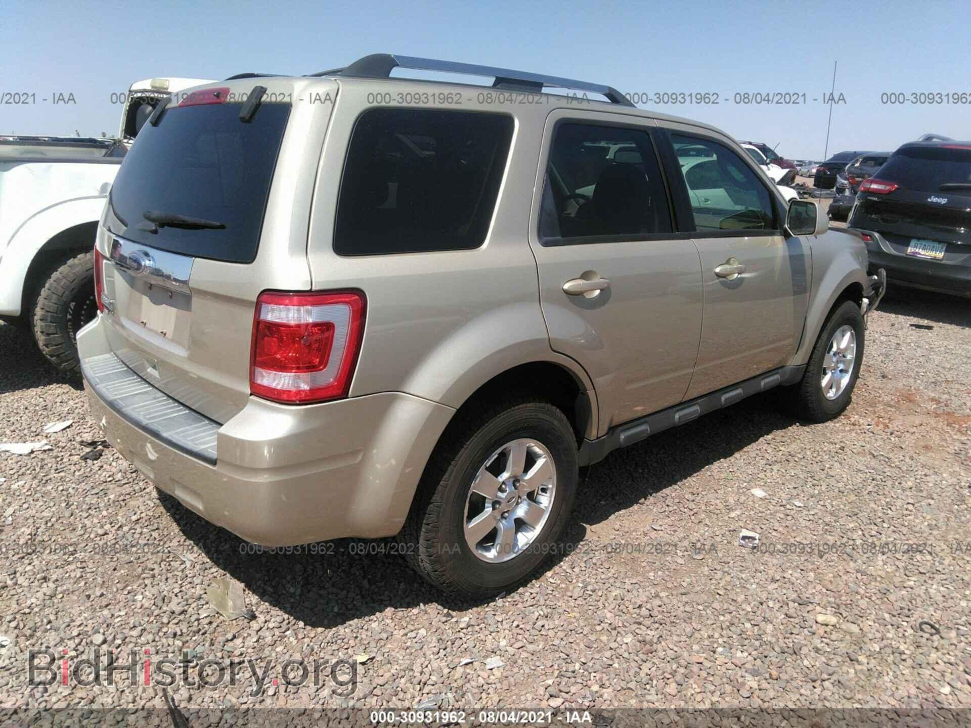 2011 FORD ESCAPE - VIN: 1FMCU0E77BKB25507 - Photo 4