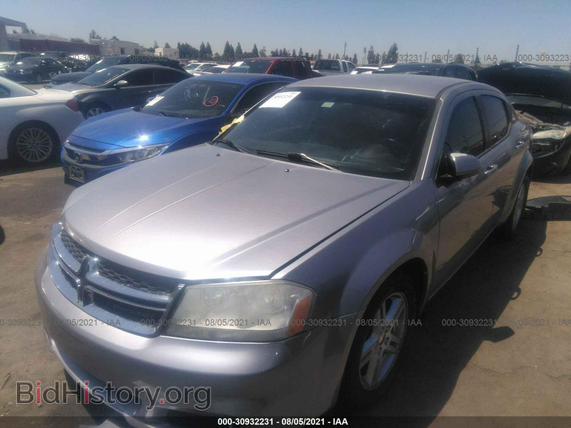 2013 DODGE AVENGER - VIN: 1C3CDZCB5DN626711 - Фото 2