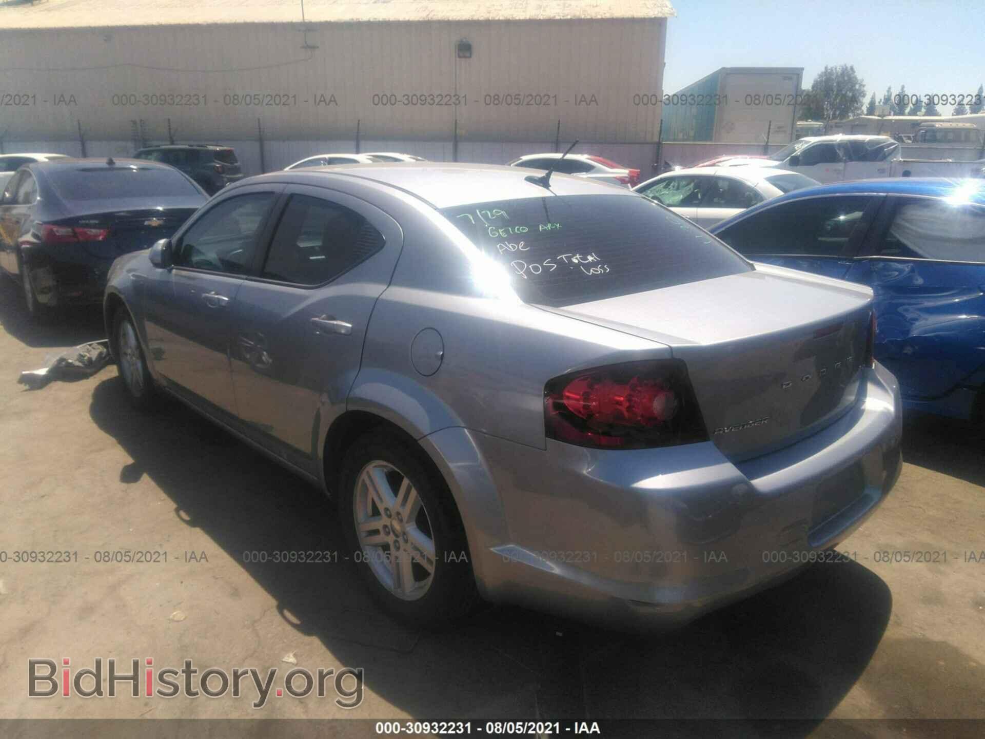 2013 DODGE AVENGER - VIN: 1C3CDZCB5DN626711 - Фото 3