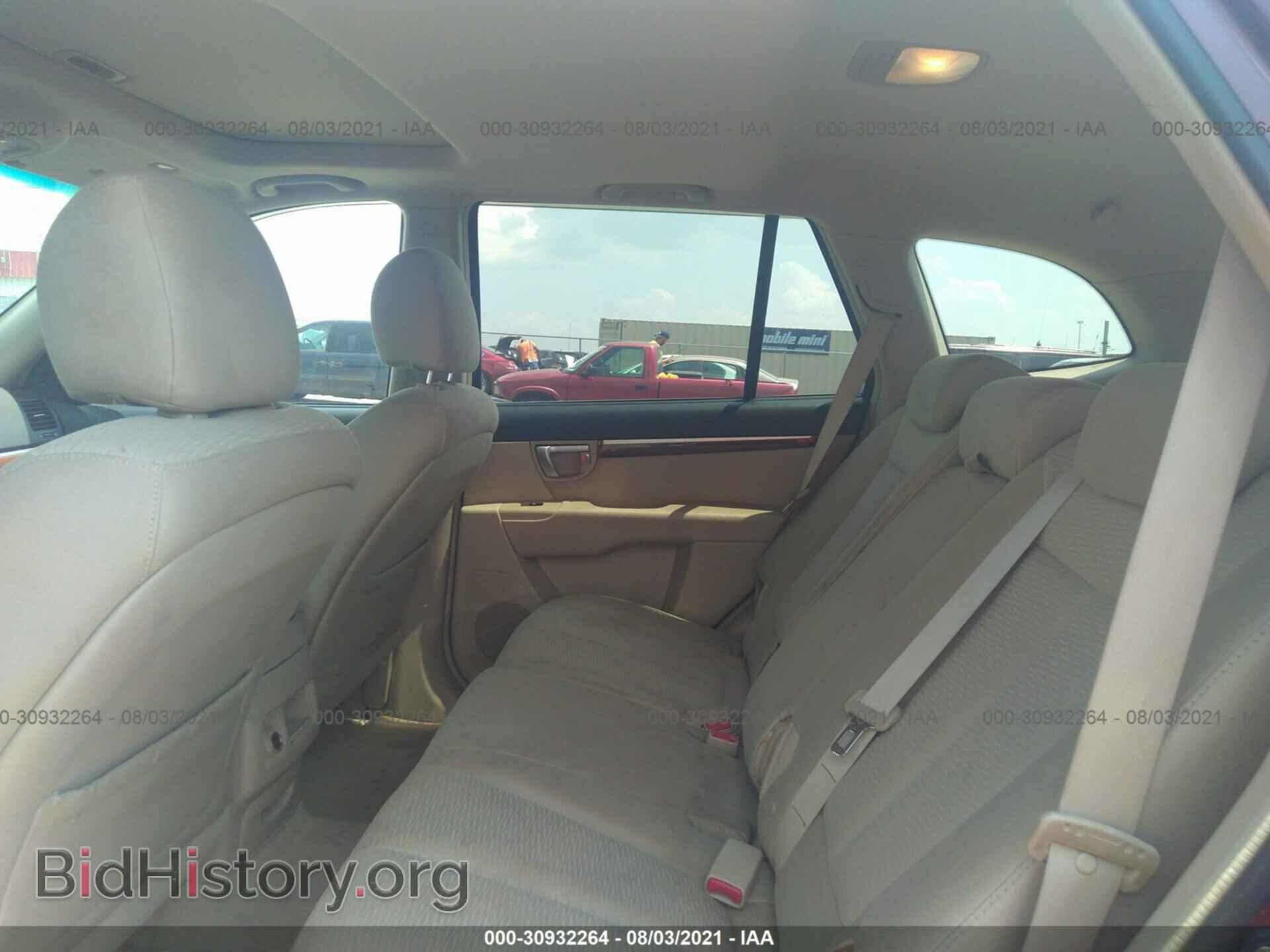 2007 HYUNDAI SANTA FE - VIN: 5NMSG13D57H109427 - Фото 8