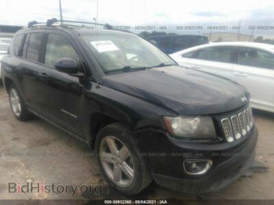 2014 Jeep COMPASS High Altitude, blue — VIN 1C4NJCEA9ED849906, IAAI