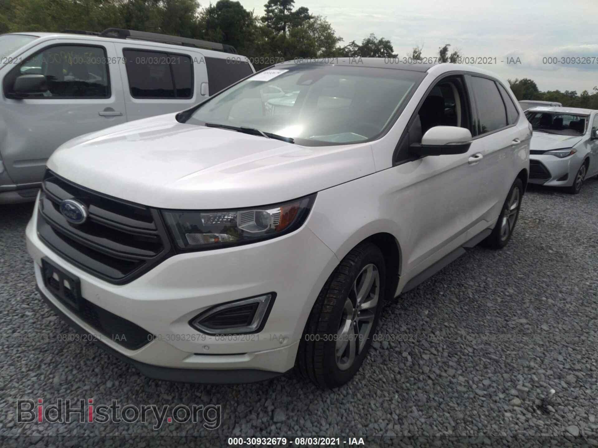 2015 FORD EDGE - VIN: 2FMTK4AP9FBC01313 - Фото 2