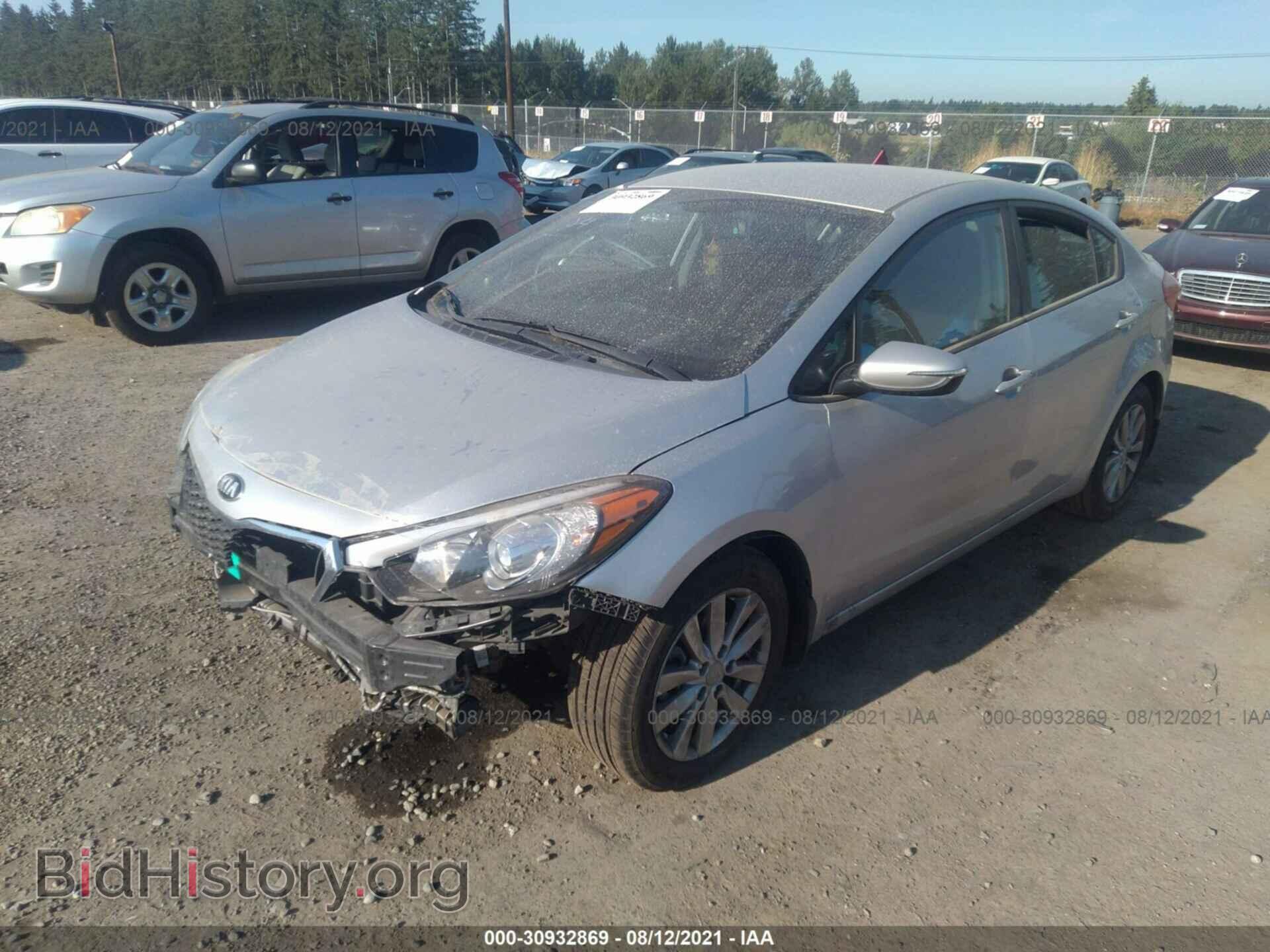 2014 KIA FORTE - VIN: KNAFX4A64E5104465 - Фото 2