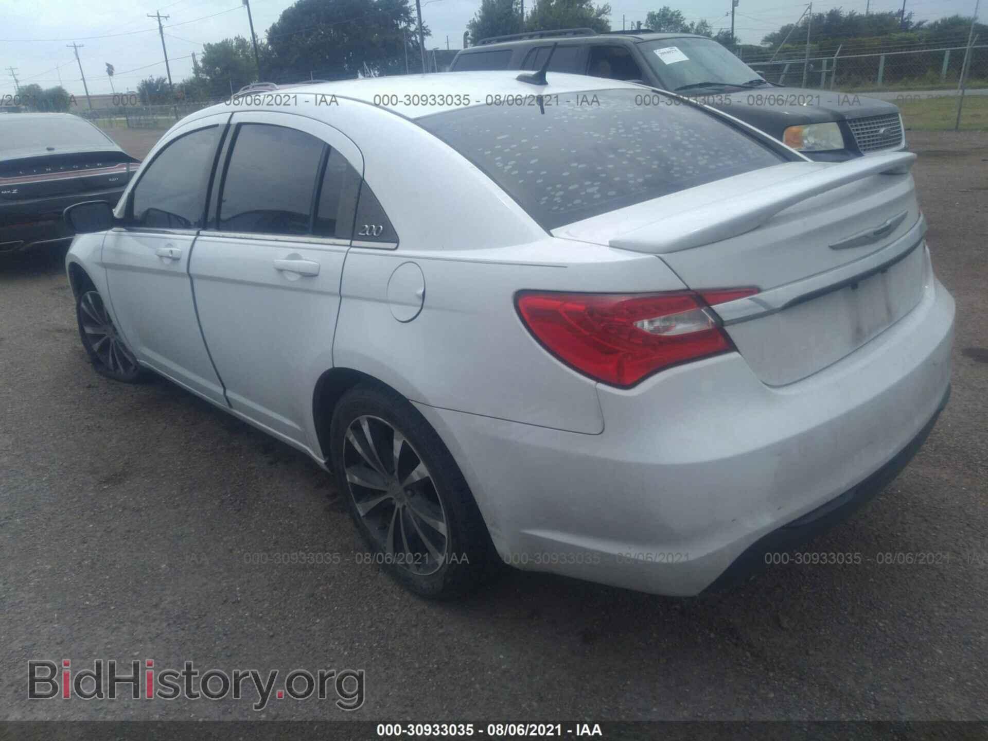 2012 CHRYSLER 200 - VIN: 1C3CCBBG5CN297868 - Фото 3