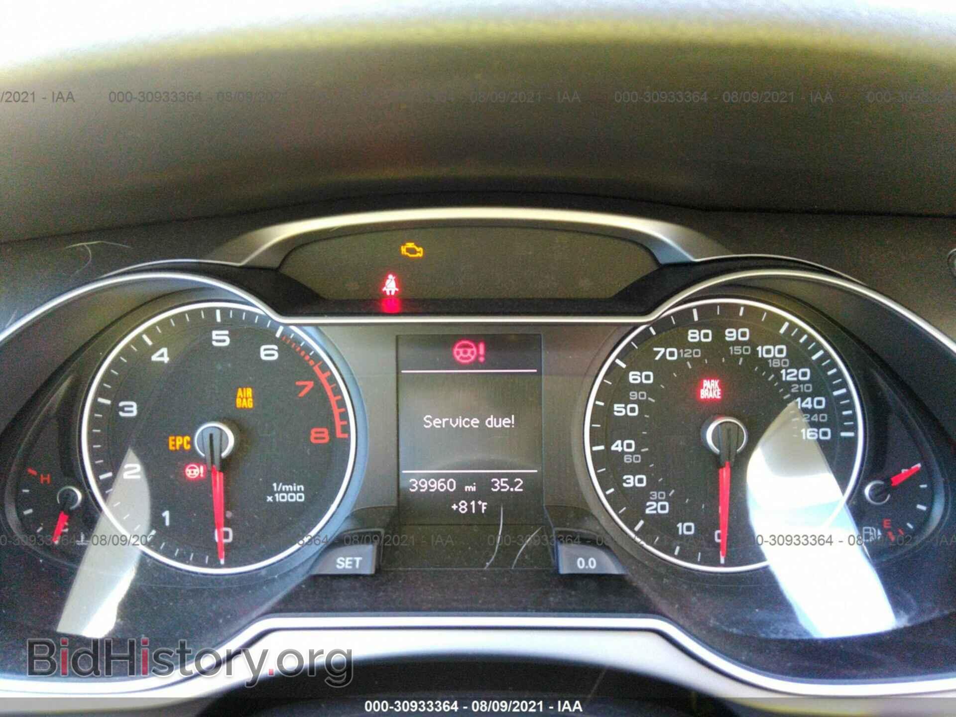 2013 AUDI A4 - VIN: WAUHFAFL4DA192125 - Photo 7