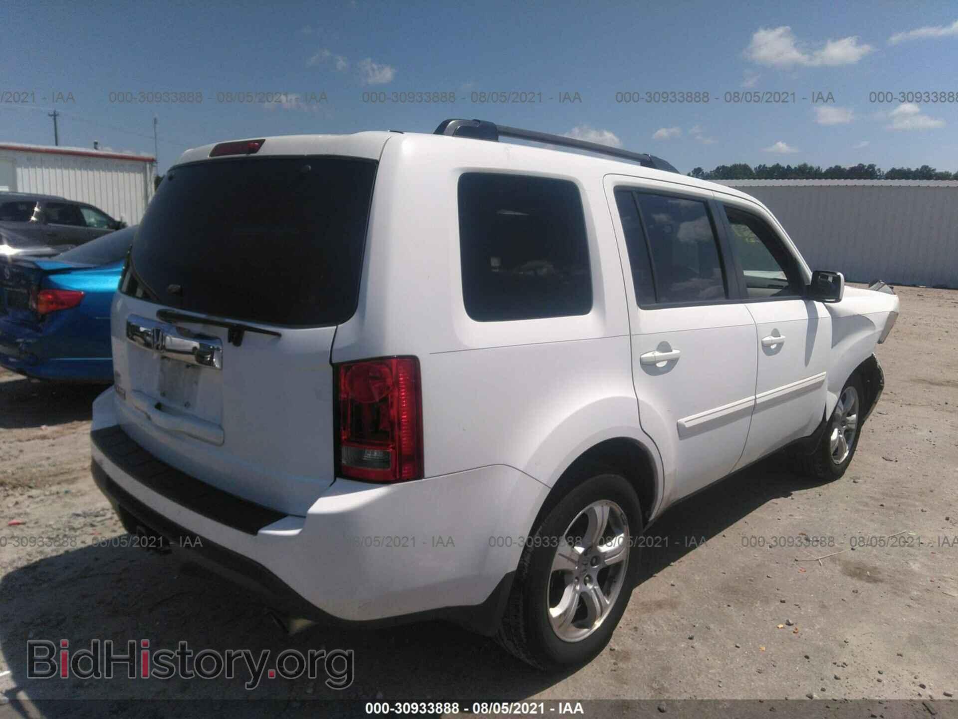 2012 HONDA PILOT - VIN: 5FNYF3H54CB043197 - Photo 4