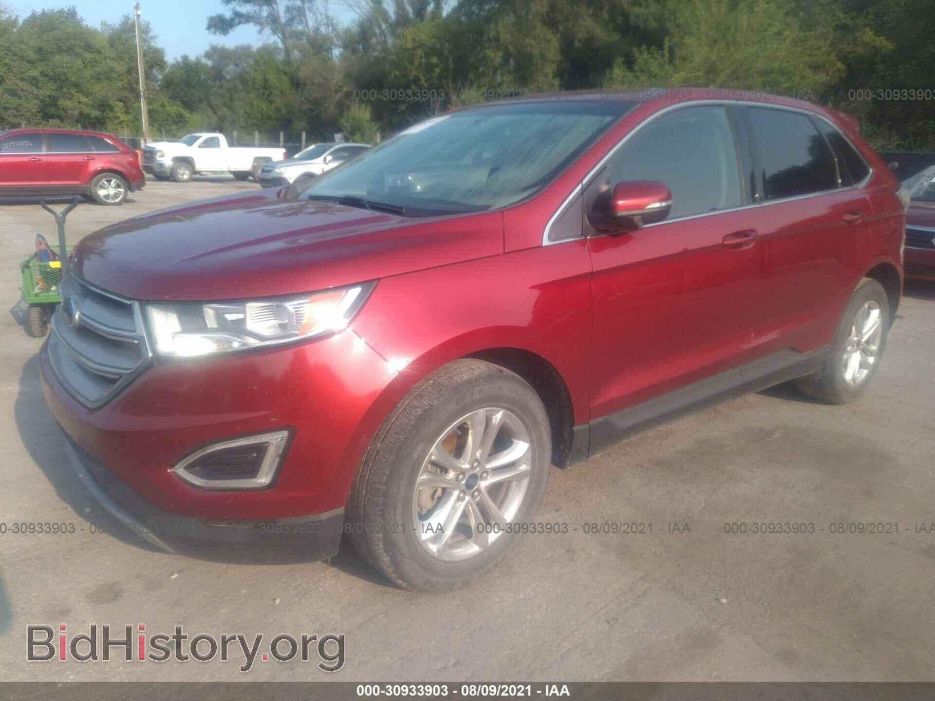 2015 FORD EDGE - VIN: 2FMTK3J87FBB26257 - Фото 2