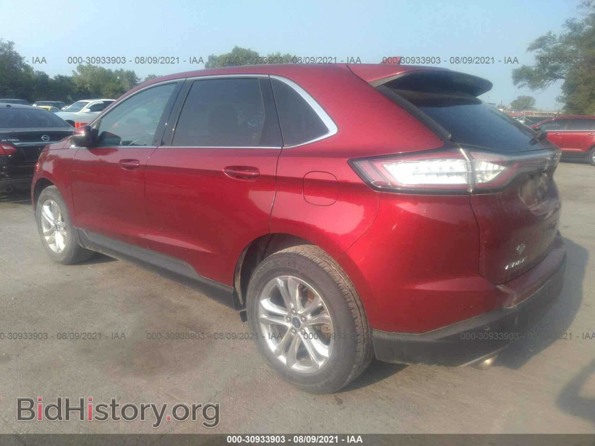 2015 FORD EDGE - VIN: 2FMTK3J87FBB26257 - Фото 3