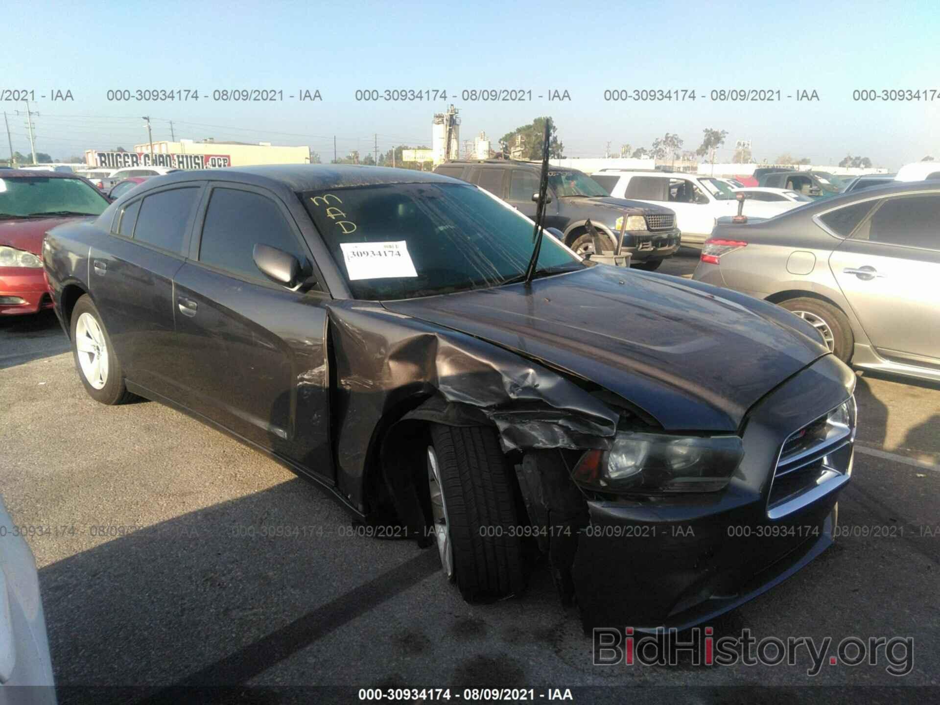 Photo 2C3CDXBG4EH363008 - DODGE CHARGER 2014