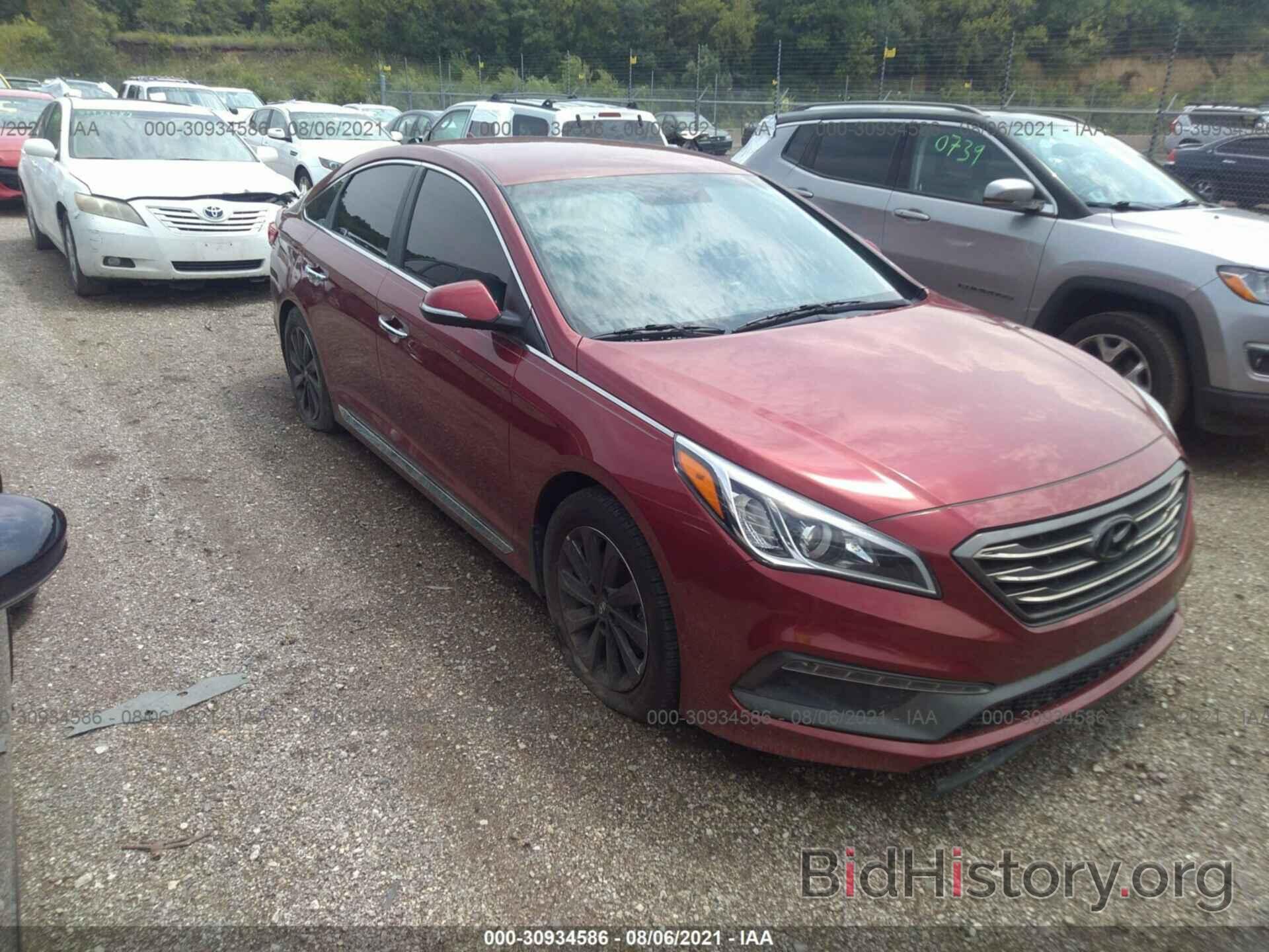 Photo 5NPE34AF2GH366952 - HYUNDAI SONATA 2016