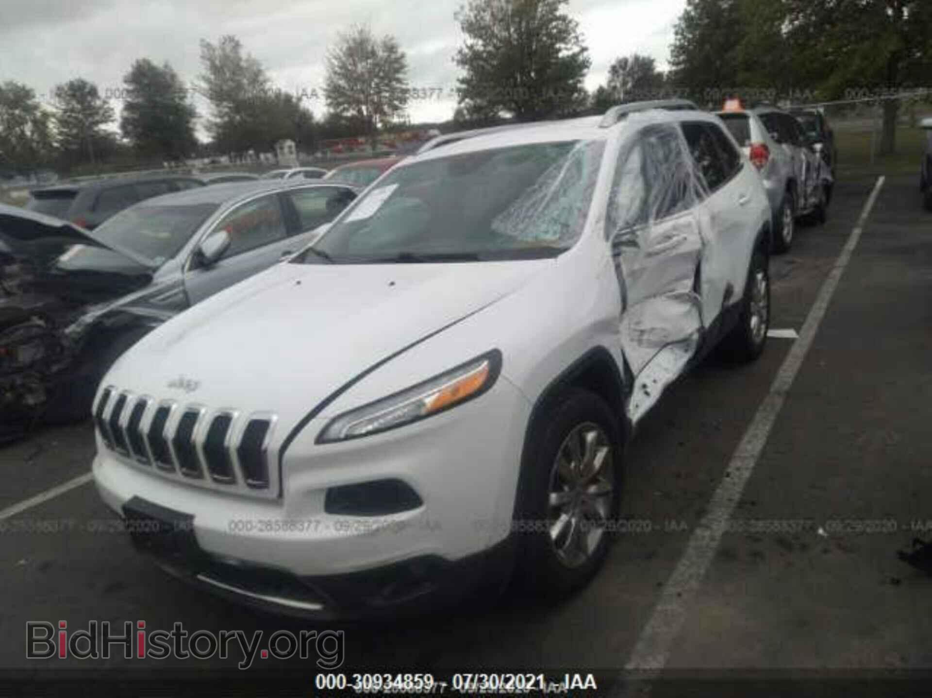 2016 JEEP CHEROKEE - VIN: 1C4PJMDB1GW121495 - Фото 2