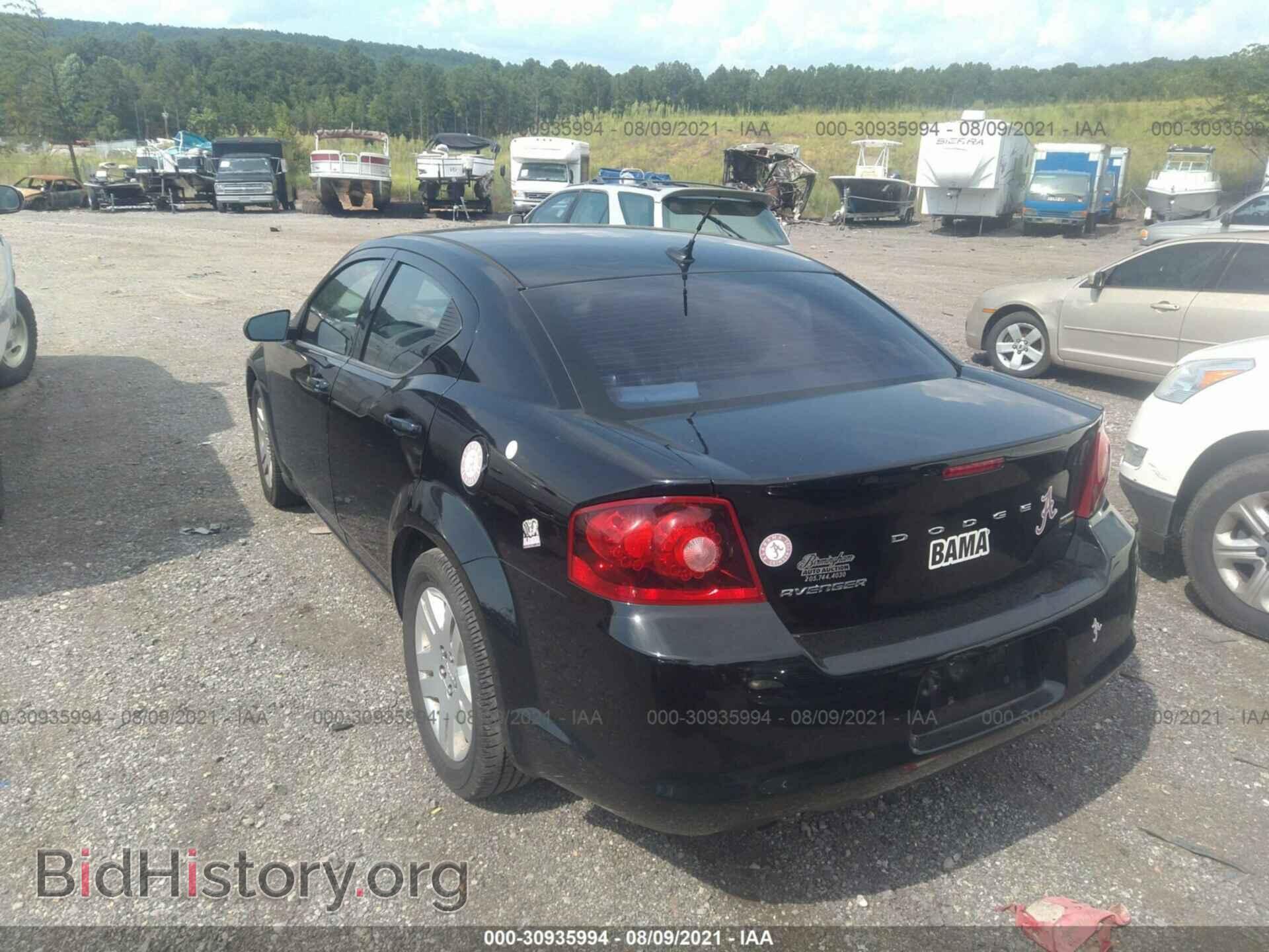 2013 DODGE AVENGER - VIN: 1C3CDZAG4DN689510 - Фото 3