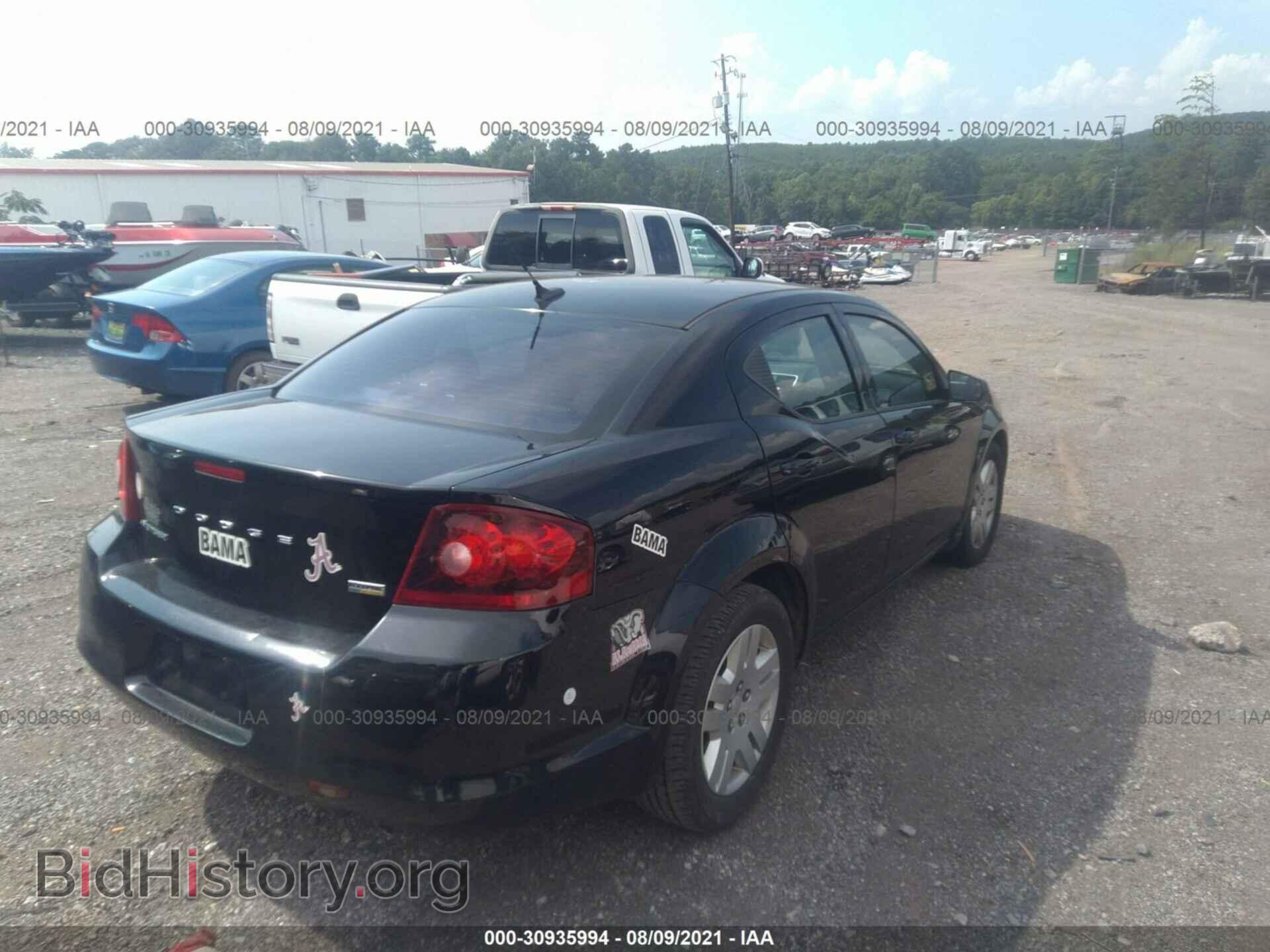 2013 DODGE AVENGER - VIN: 1C3CDZAG4DN689510 - Фото 4
