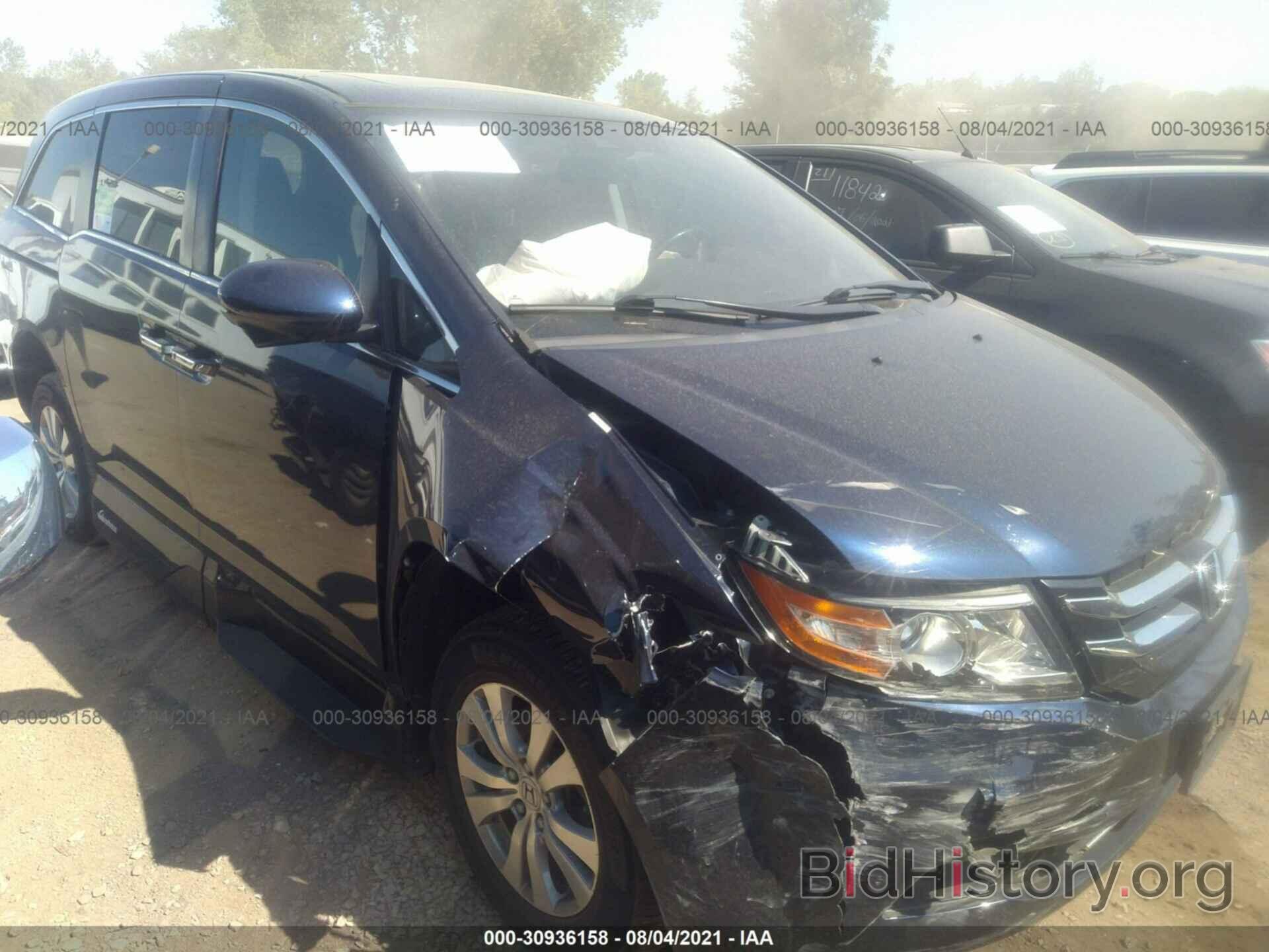 Photo 5FNRL5H68GB086688 - HONDA ODYSSEY 2016