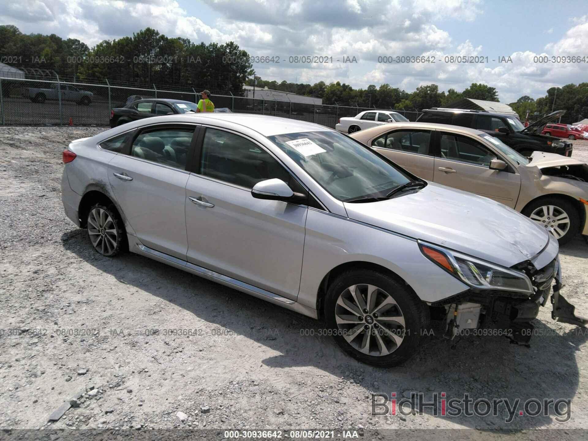 Photo 5NPE34AF6FH117603 - HYUNDAI SONATA 2015