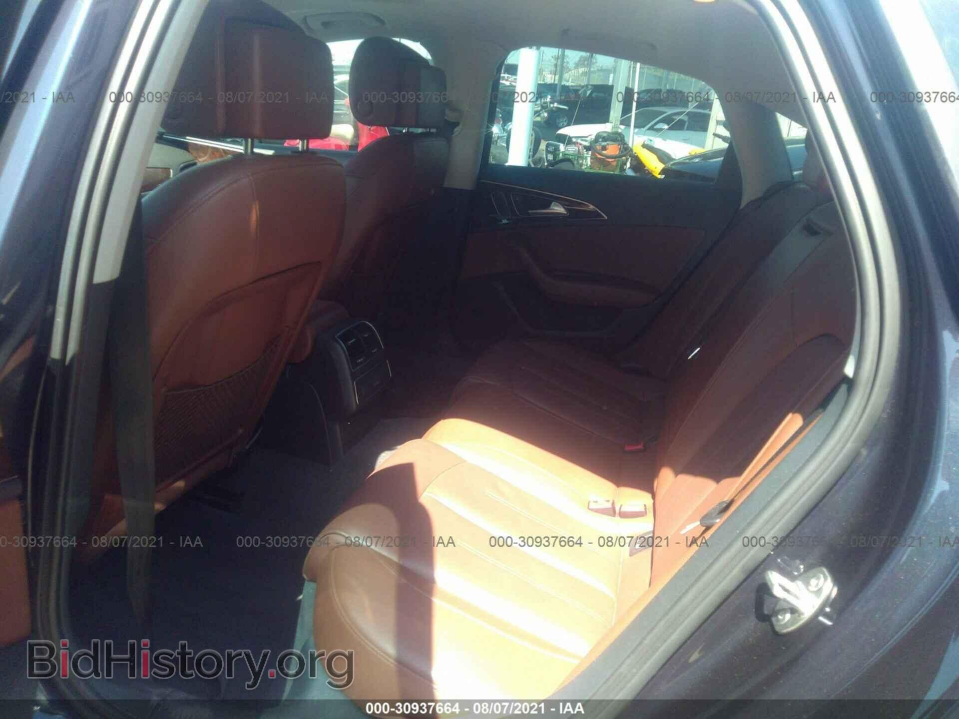 2013 AUDI A6 - VIN: WAUGGAFC3DN130622 - Фото 8