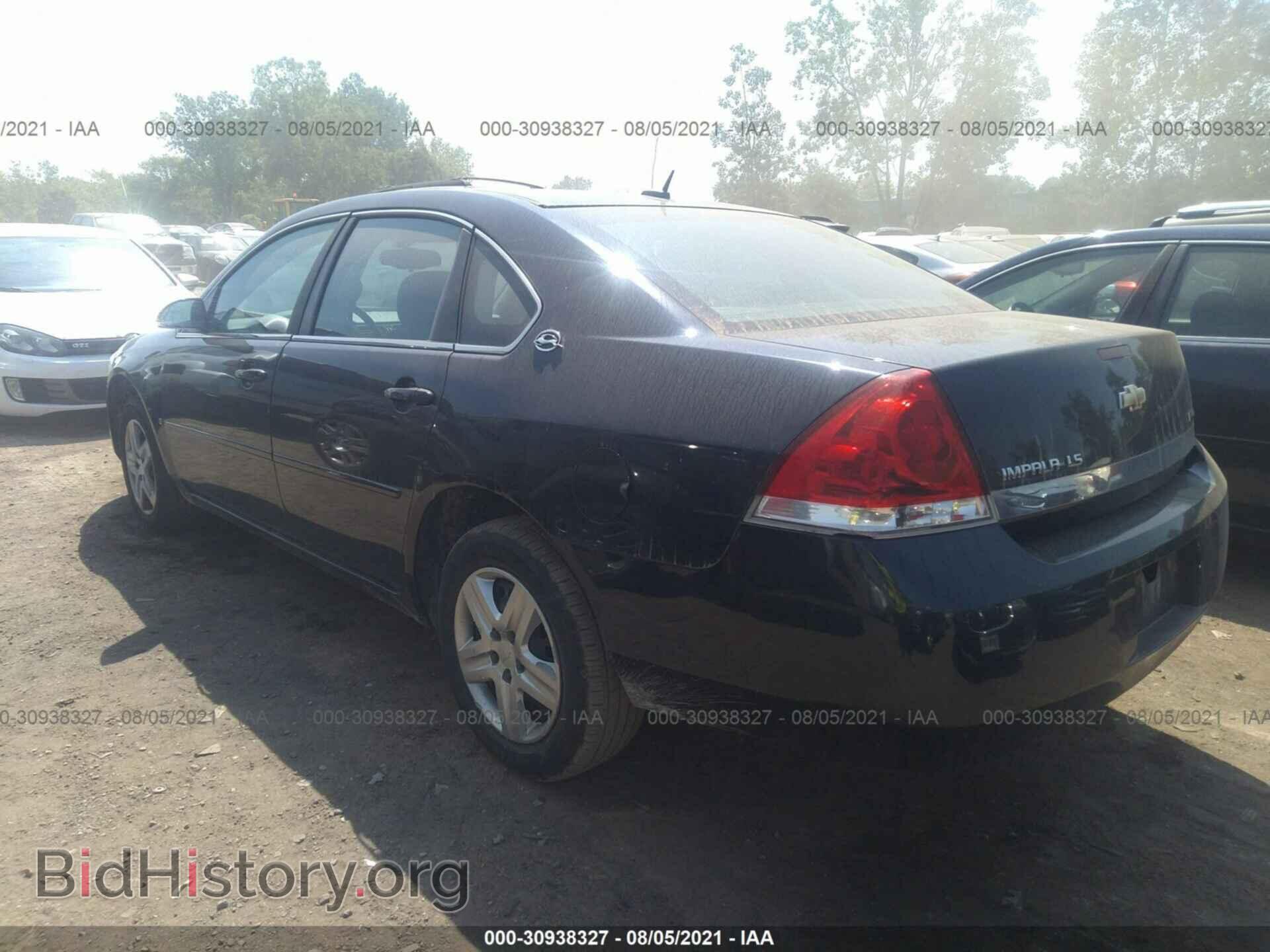 2008 CHEVROLET IMPALA - VIN: 2G1WB58K381214237 - Фото 3