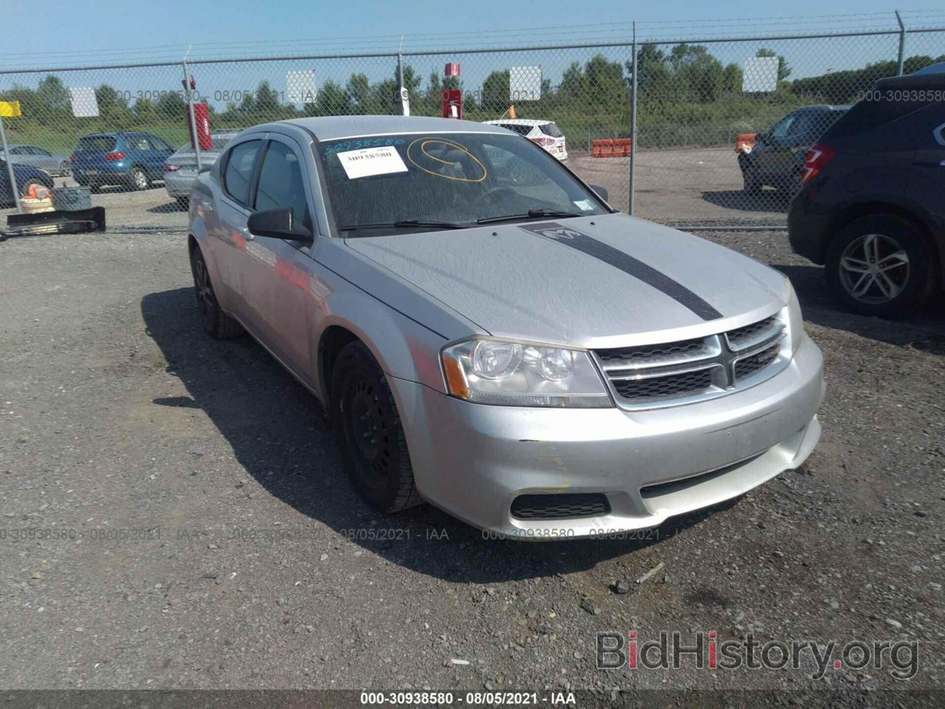 Фотография 1C3CDZAB3CN216880 - DODGE AVENGER 2012