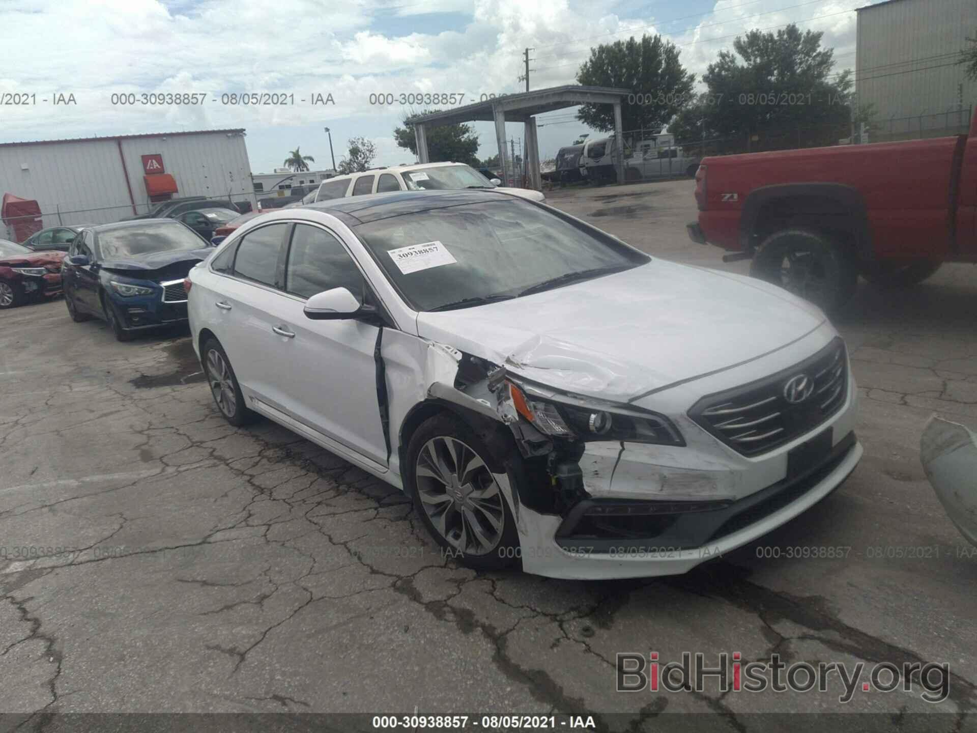 Photo 5NPE34AB6HH469628 - HYUNDAI SONATA 2017