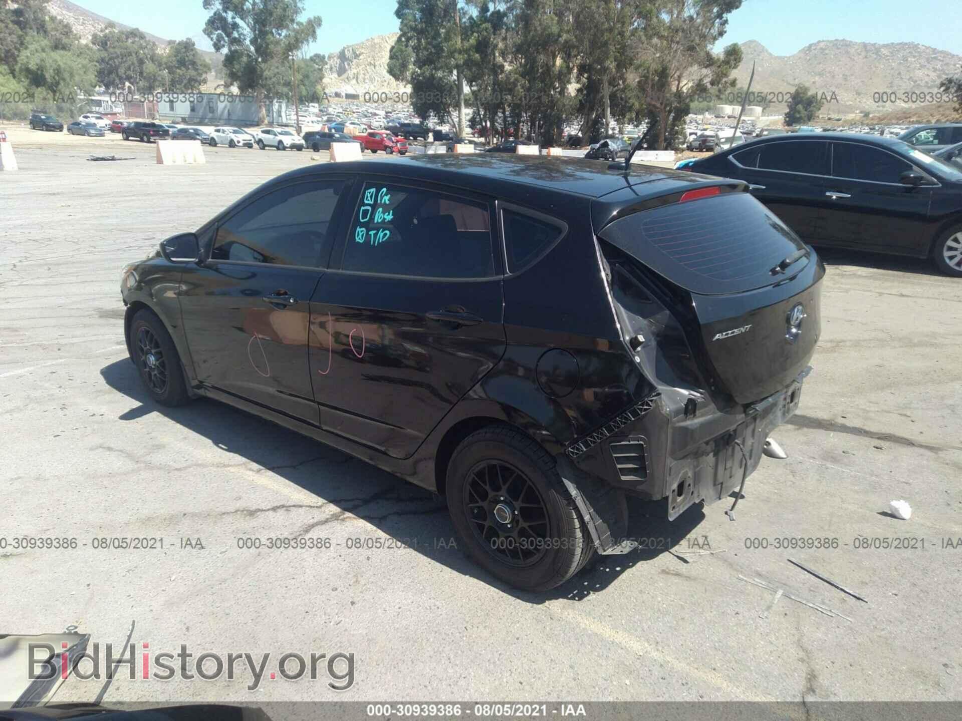 2014 HYUNDAI ACCENT - VIN: KMHCT5AE6EU170631 - Фото 3