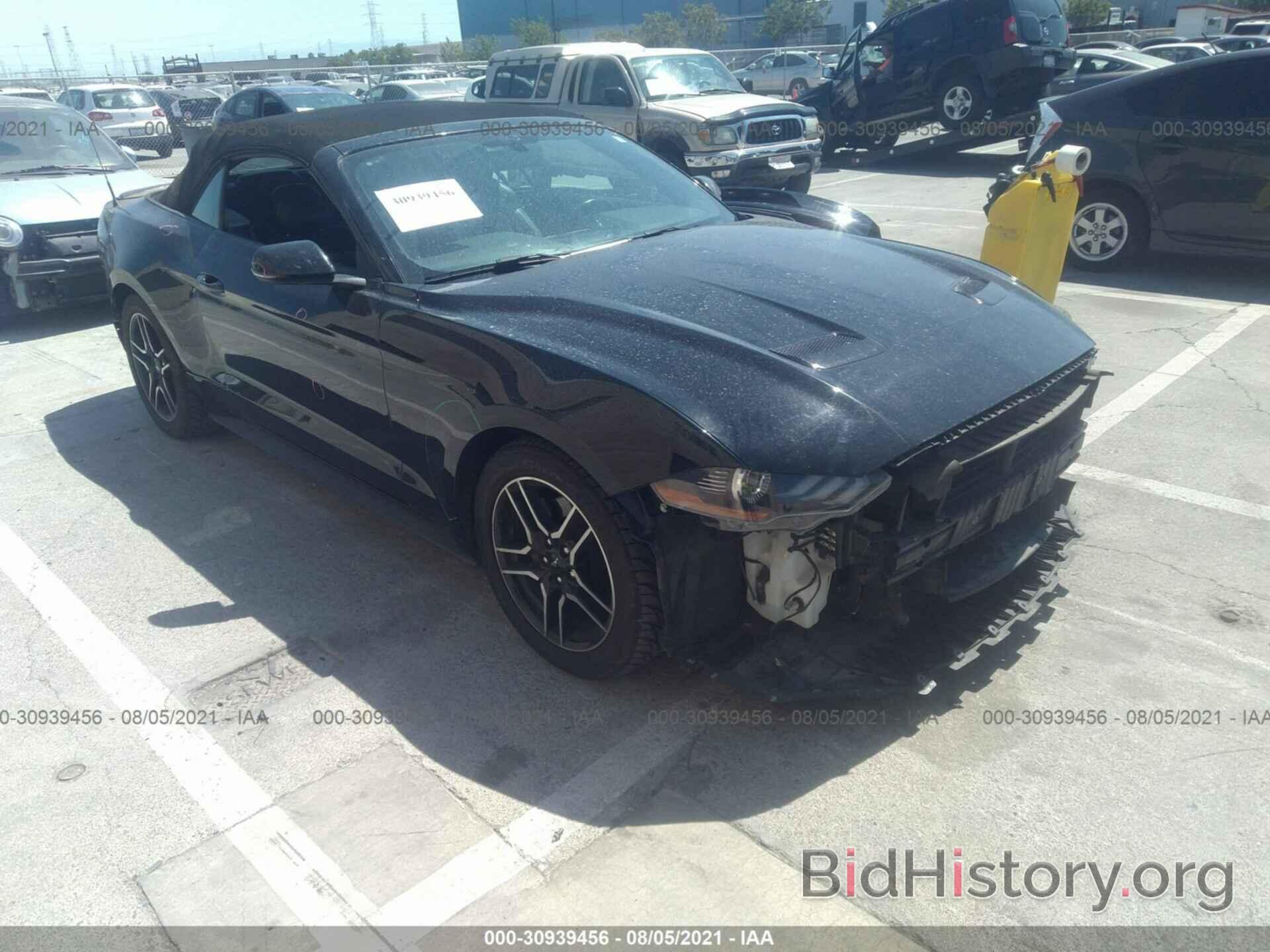 Photo 1FATP8UH4K5109239 - FORD MUSTANG 2019