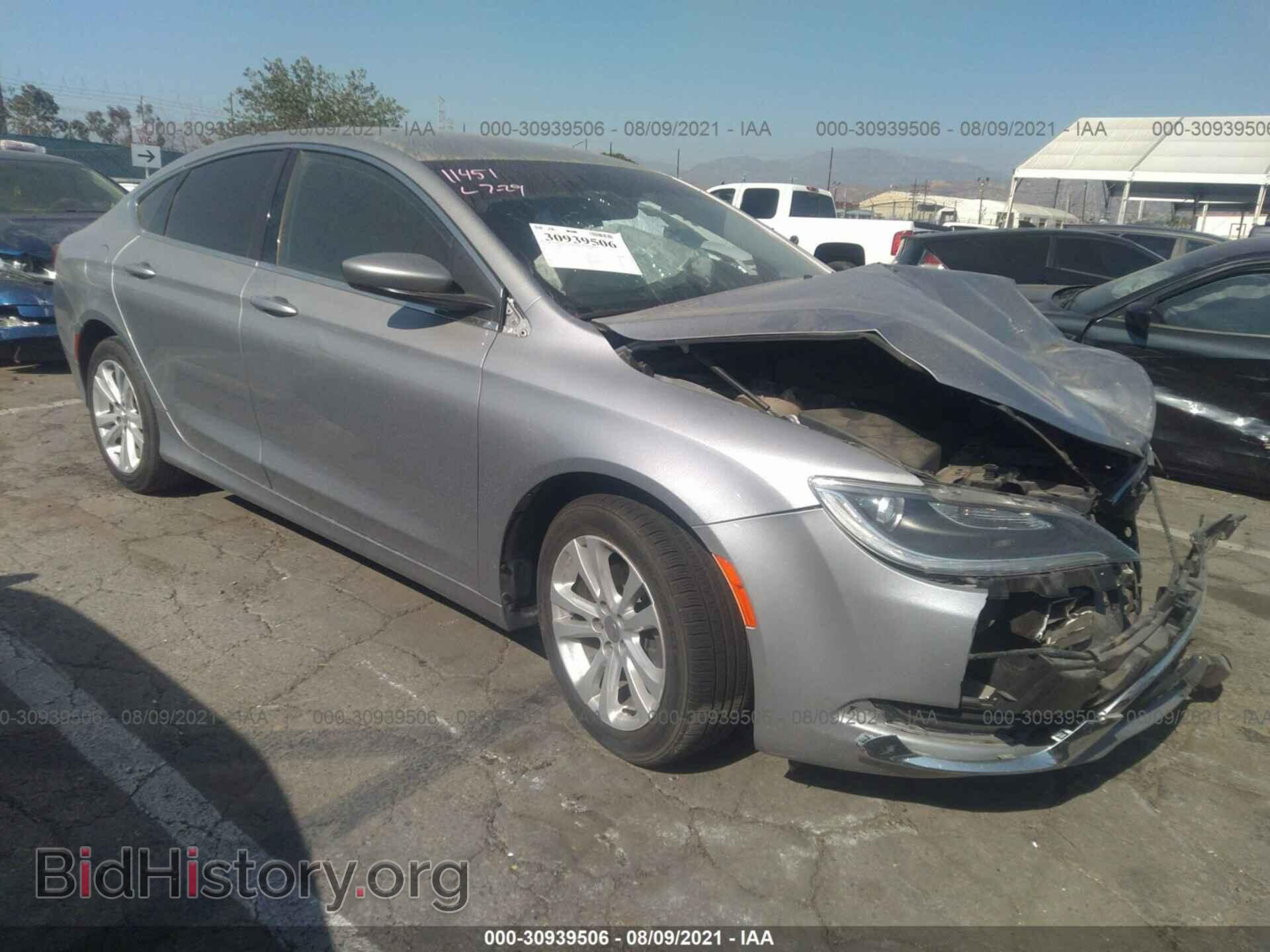 Фотография 1C3CCCAB0FN655250 - CHRYSLER 200 2015