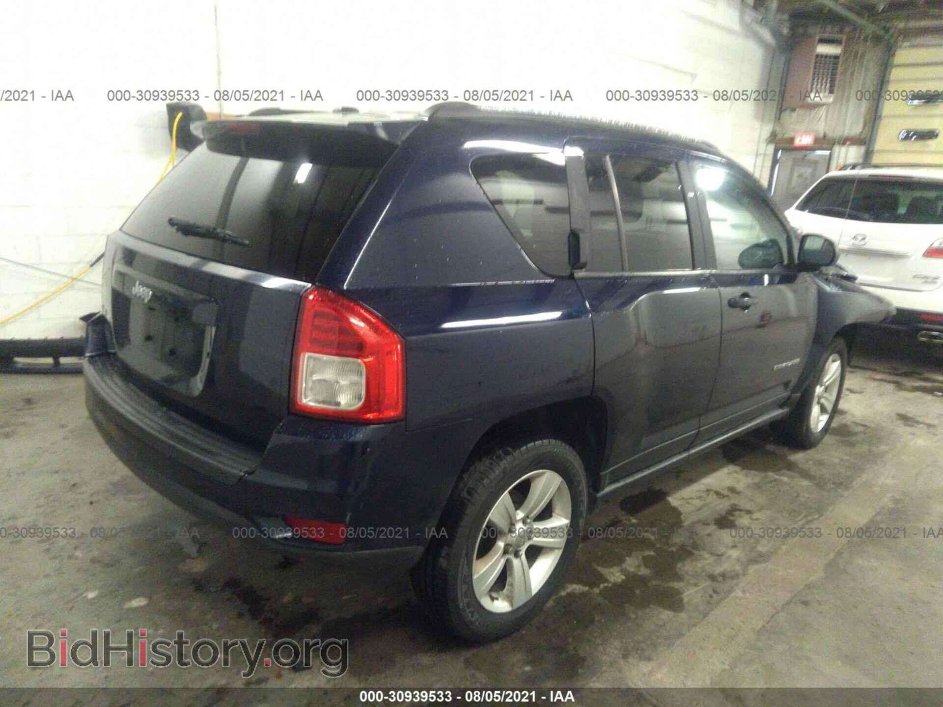 2012 JEEP COMPASS - VIN: 1C4NJDBB5CD616248 - Фото 4