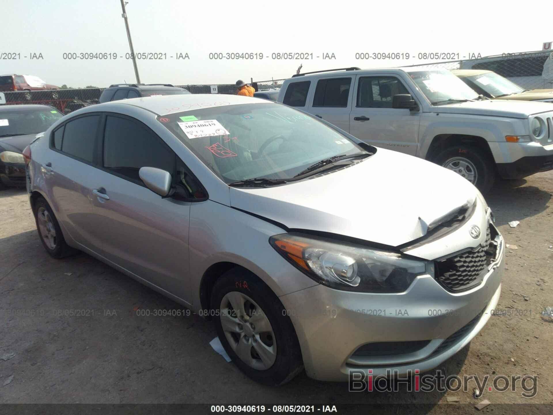 Photo KNAFK4A60E5246570 - KIA FORTE 2014