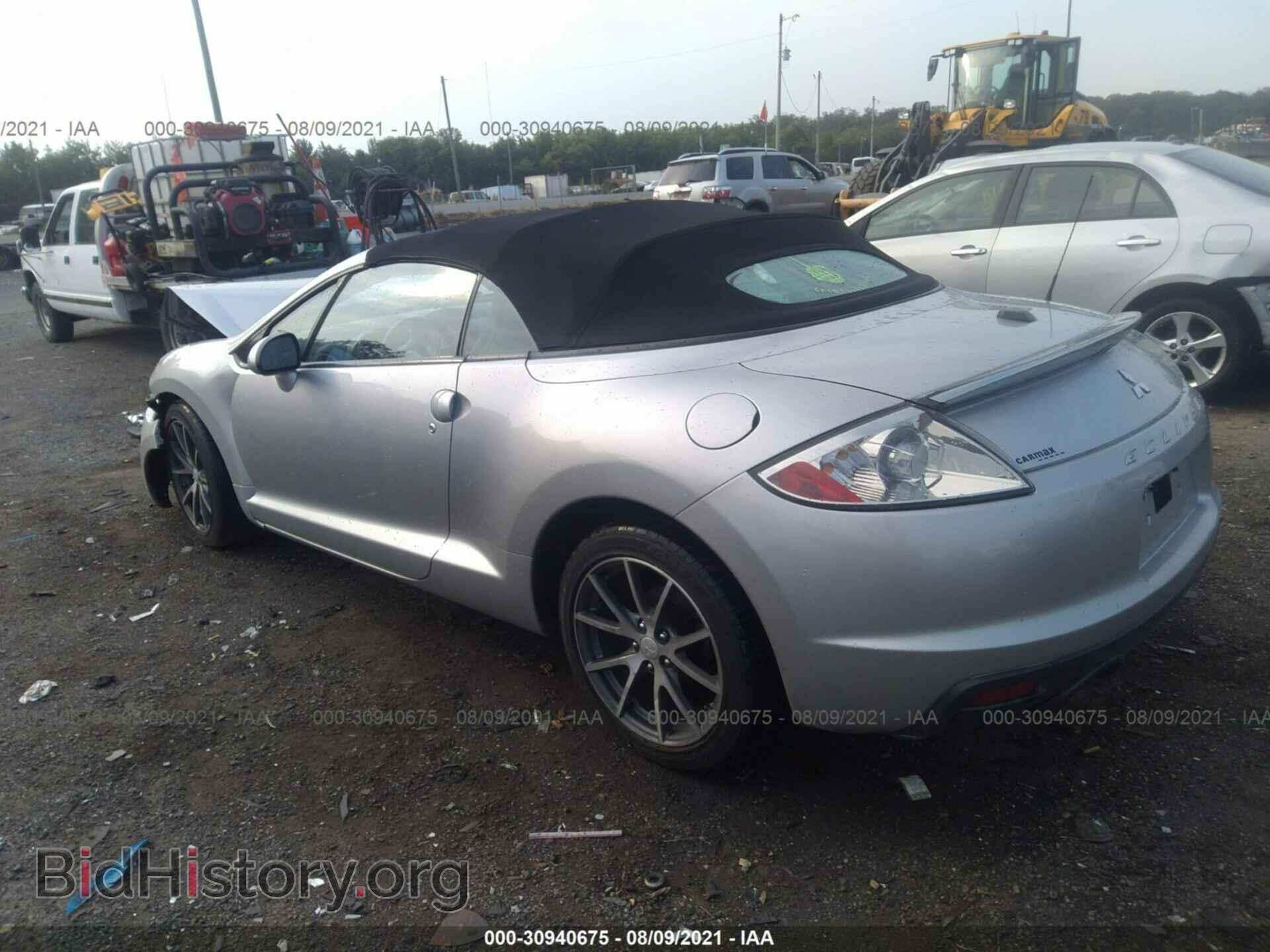 2012 MITSUBISHI ECLIPSE - VIN: 4A37L5EFXCE007638 - Фото 3