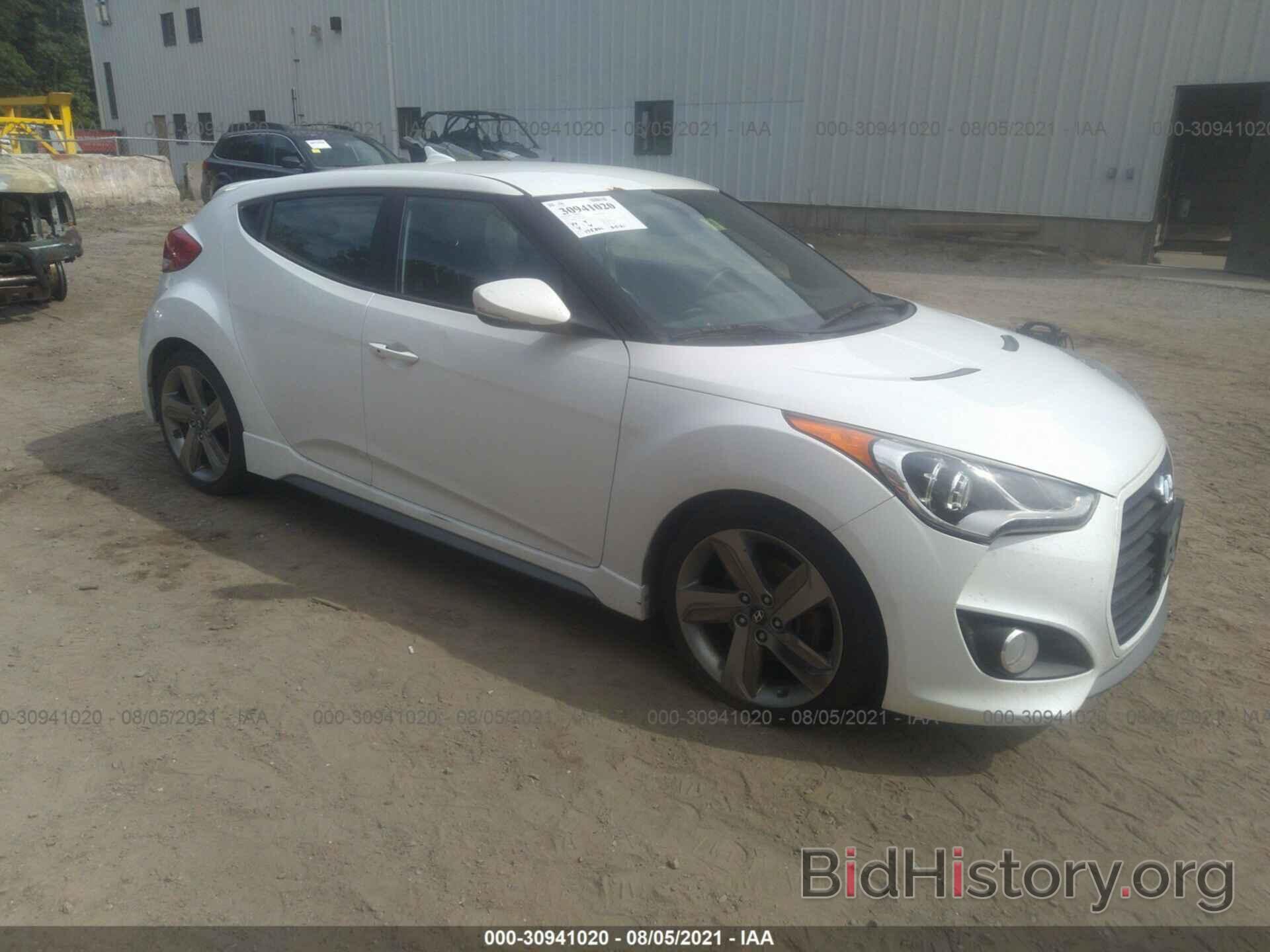 Photo KMHTC6AE9EU198218 - HYUNDAI VELOSTER 2014