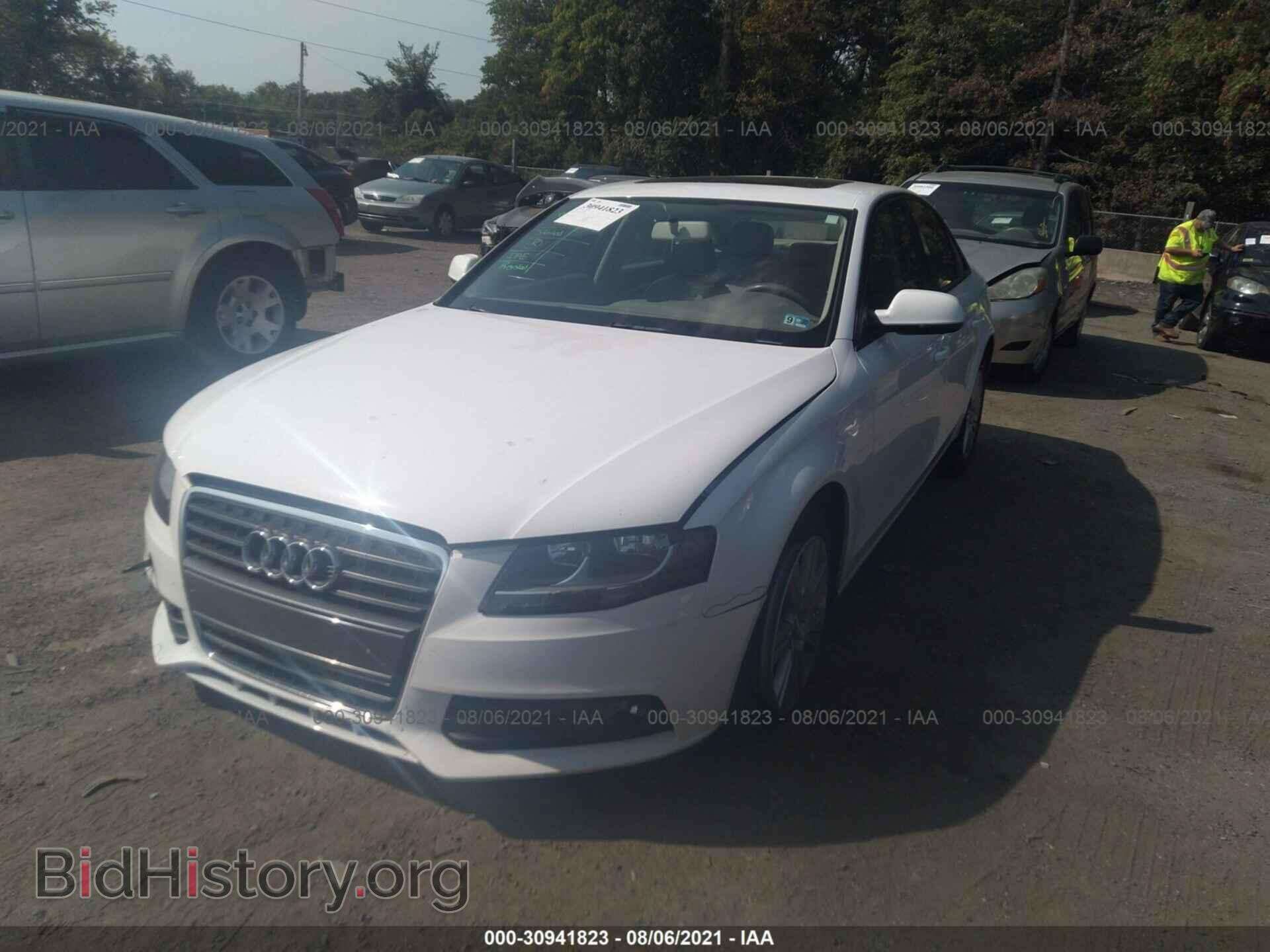 2011 AUDI A4 - VIN: WAUAFAFL5BN020368 - Фото 2