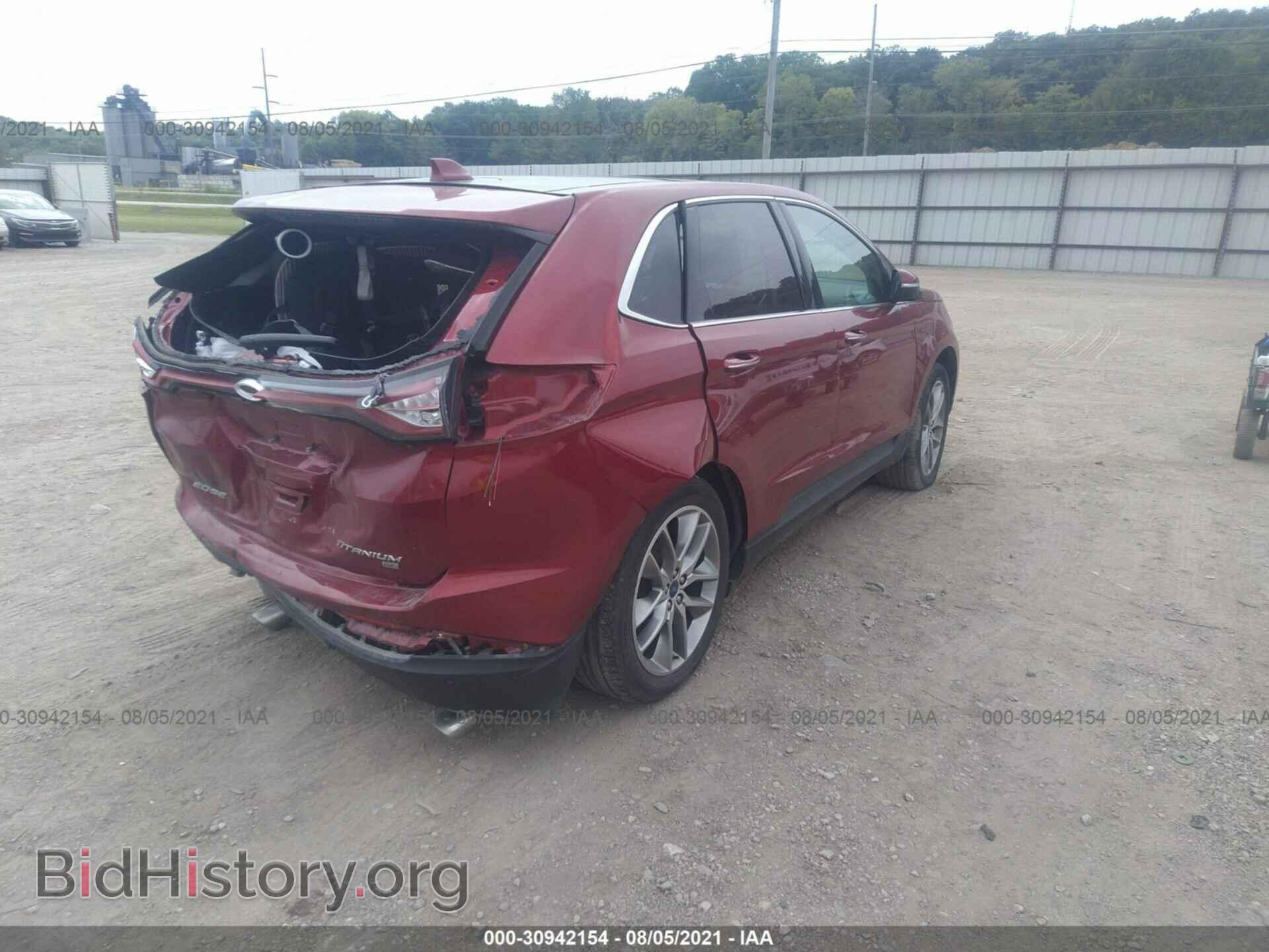 2015 FORD EDGE - VIN: 2FMTK4K81FBB11788 - Фото 4