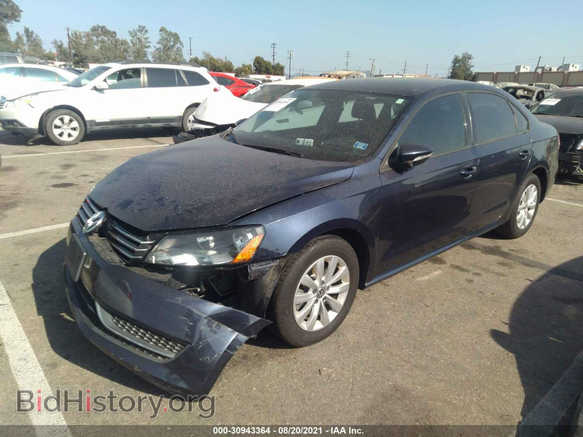 2012 VOLKSWAGEN PASSAT - VIN: 1VWAP7A37CC097408 - Фото 2