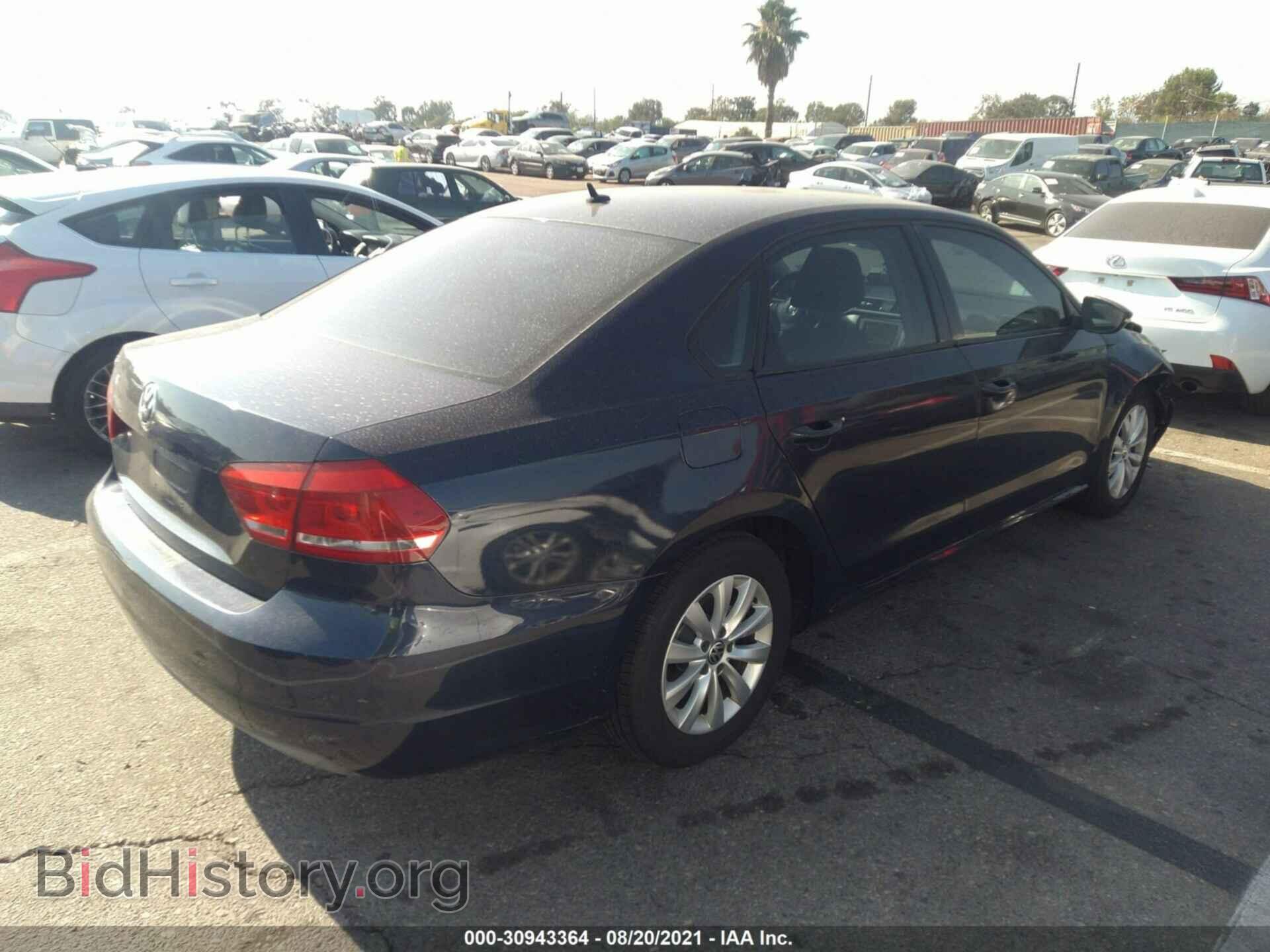 2012 VOLKSWAGEN PASSAT - VIN: 1VWAP7A37CC097408 - Фото 4