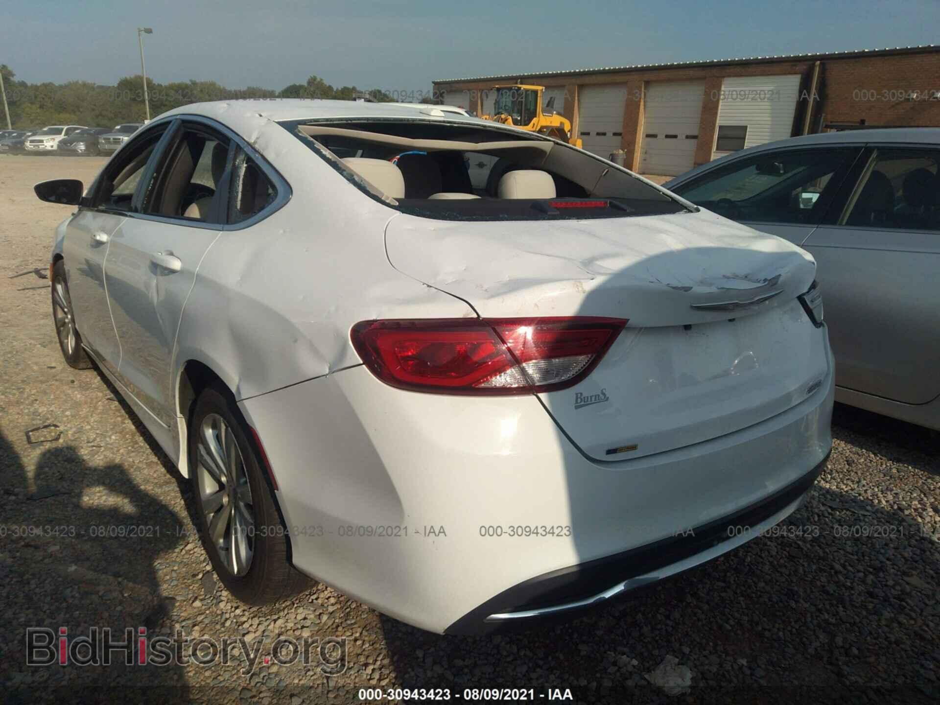 2015 CHRYSLER 200 - VIN: 1C3CCCAB9FN743052 - Фото 3