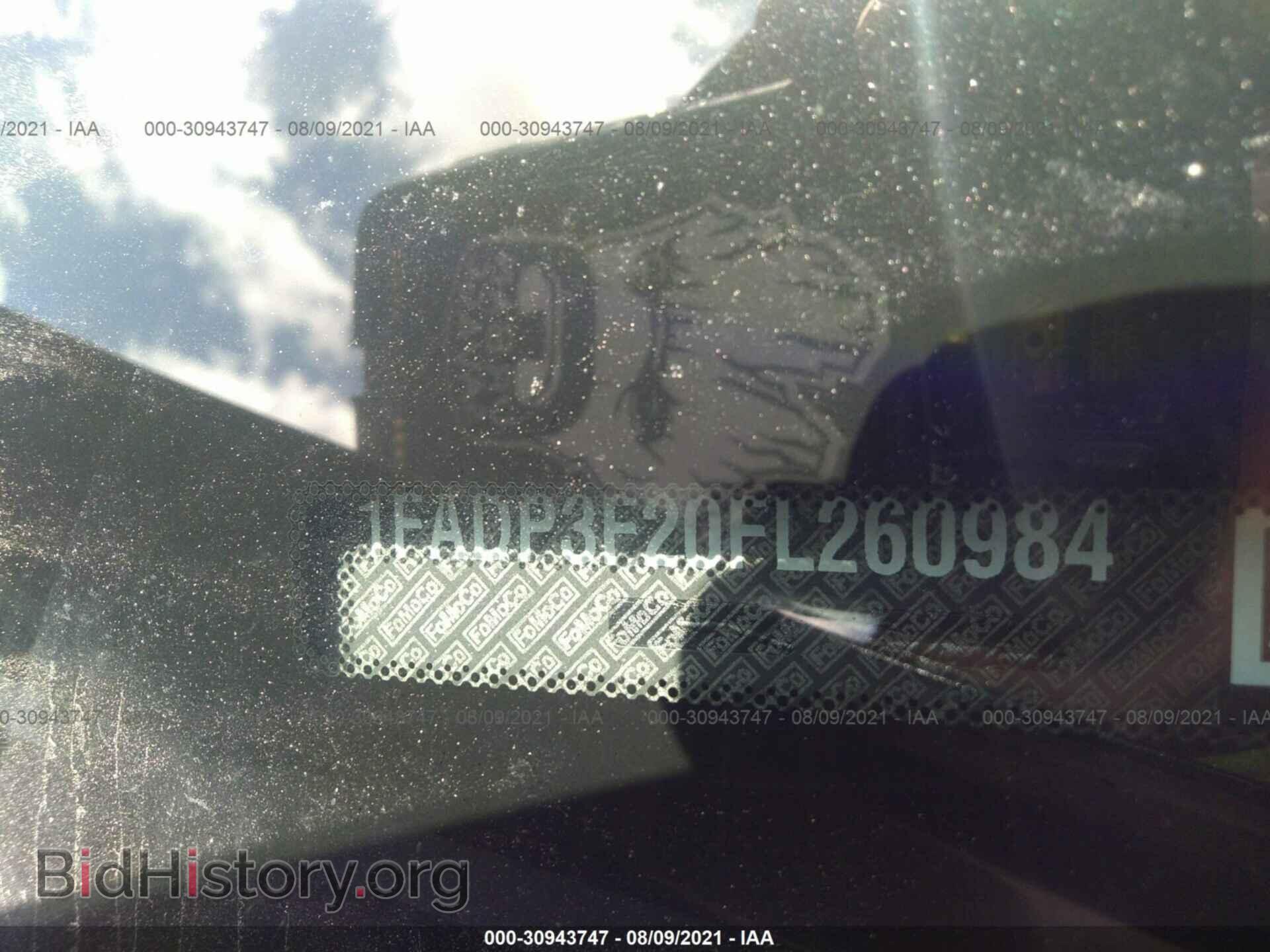 2015 FORD FOCUS - VIN: 1FADP3F20FL260984 - Фото 9