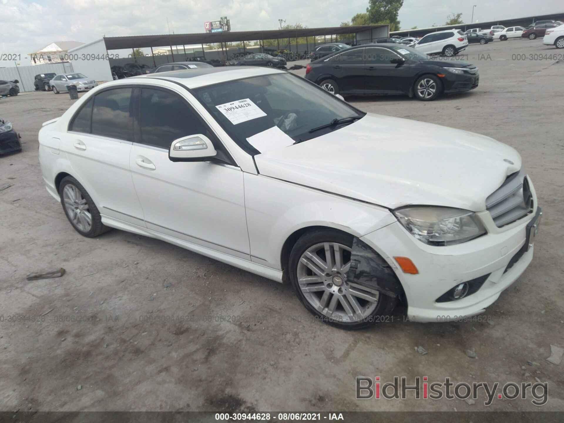 Photo WDDGF54X68R038587 - MERCEDES-BENZ C-CLASS 2008