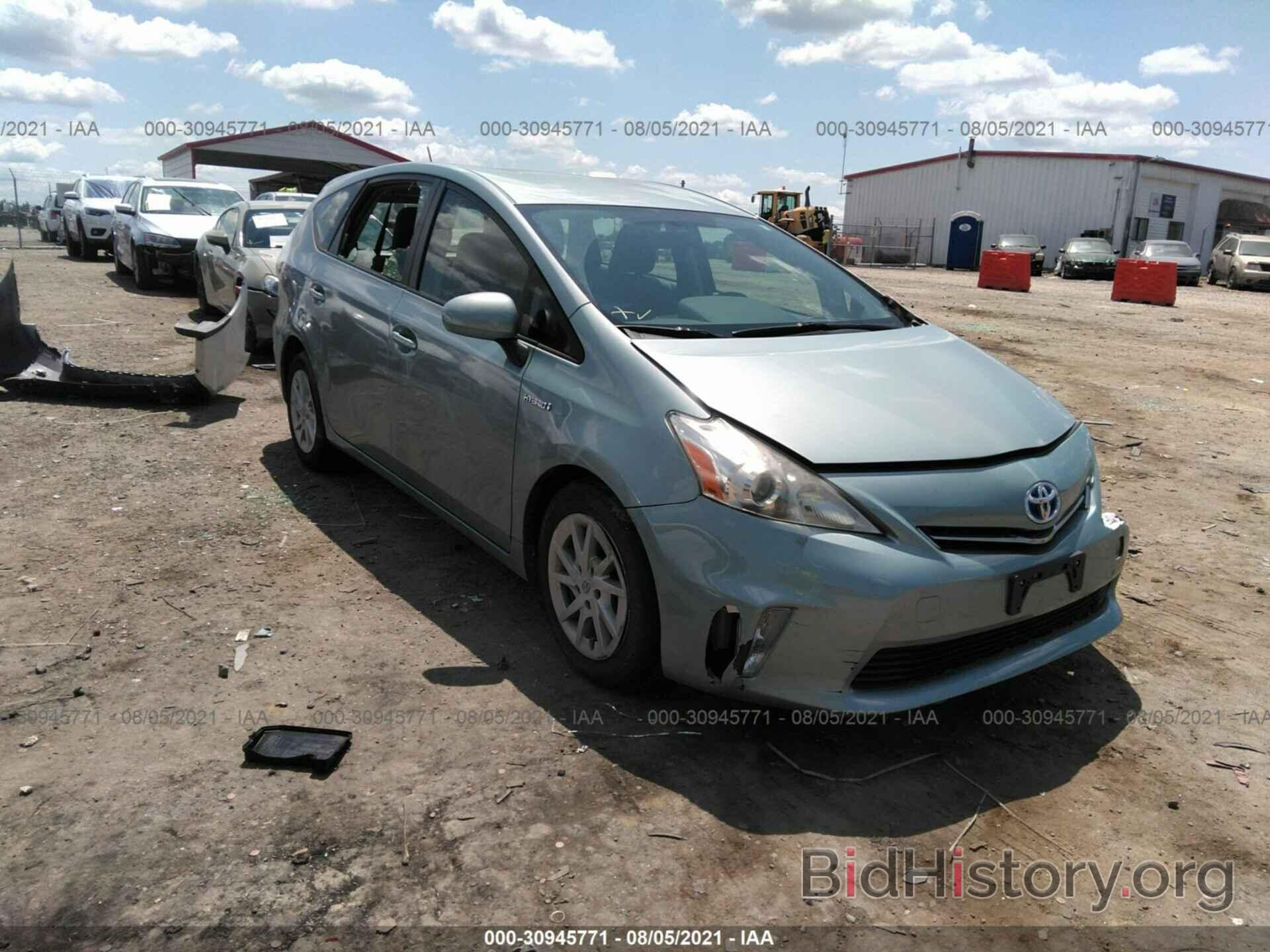 Photo JTDZN3EUXD3239940 - TOYOTA PRIUS V 2013